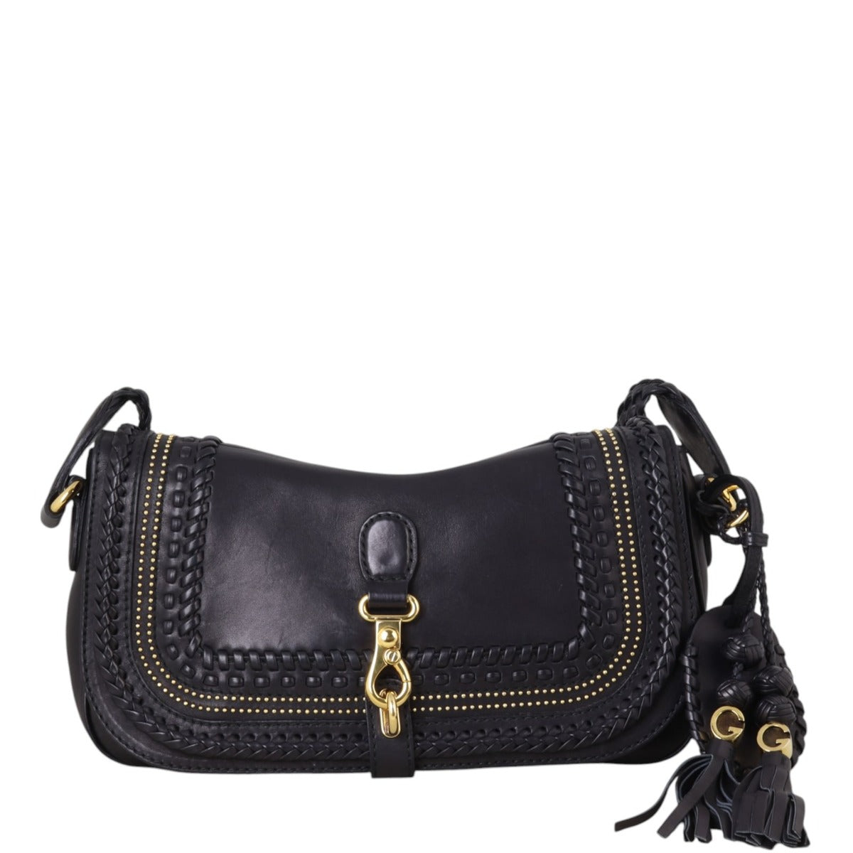 Gucci Marrakech Braided Handle Shoulder Bag
