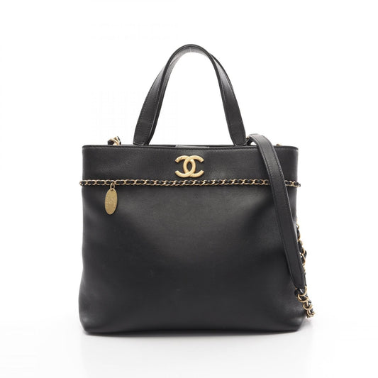 Chanel Coco Mark Matelasse Grained Calfskin Shoulder Bag