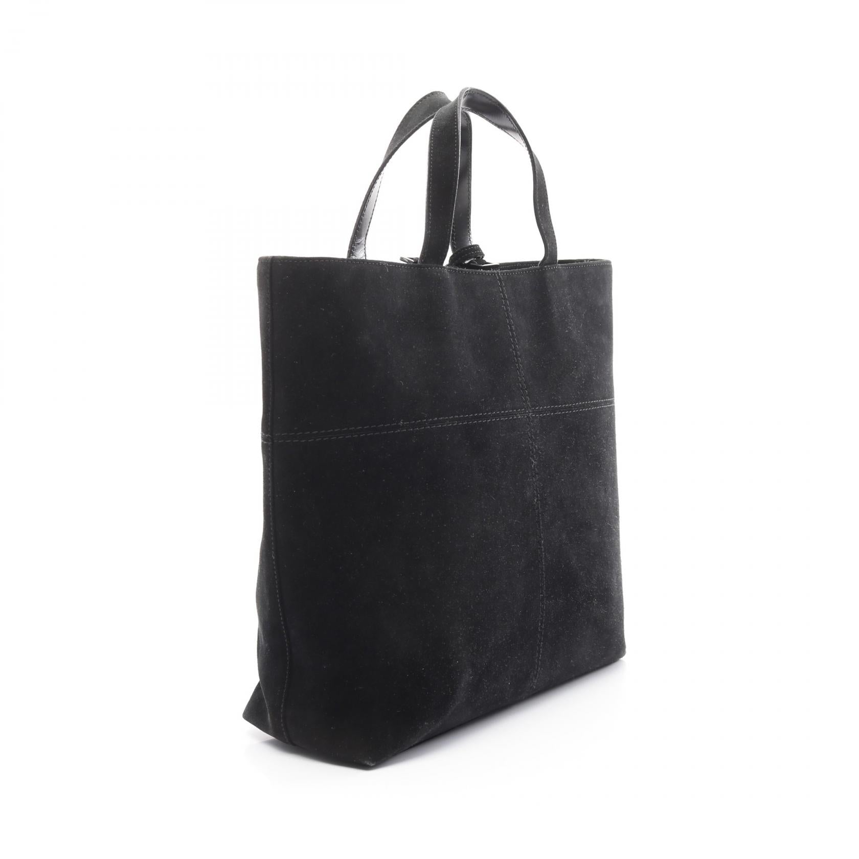 Gucci Tote Bag Leather Suede
