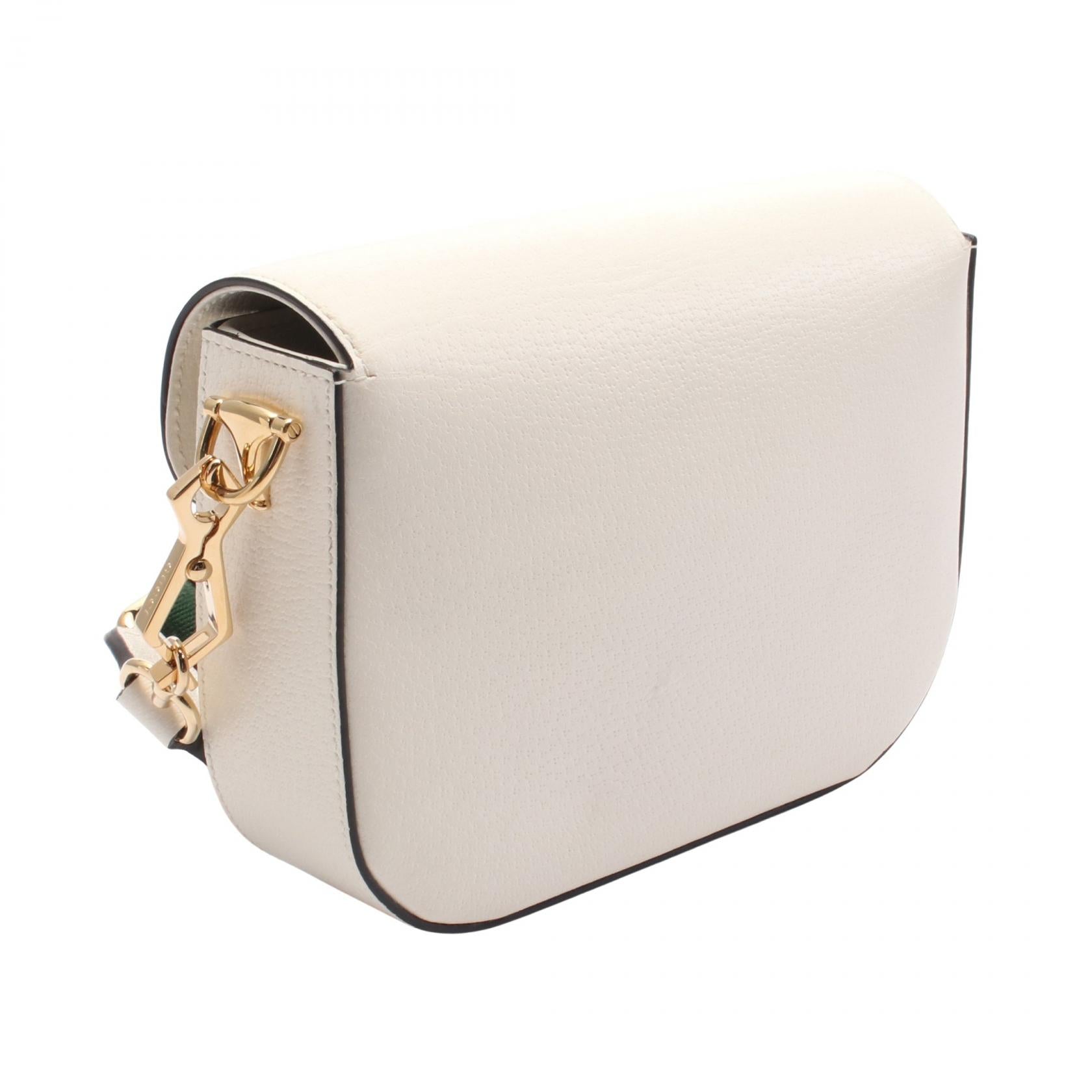 Gucci Adidas Horsebit Shoulder Bag Leather