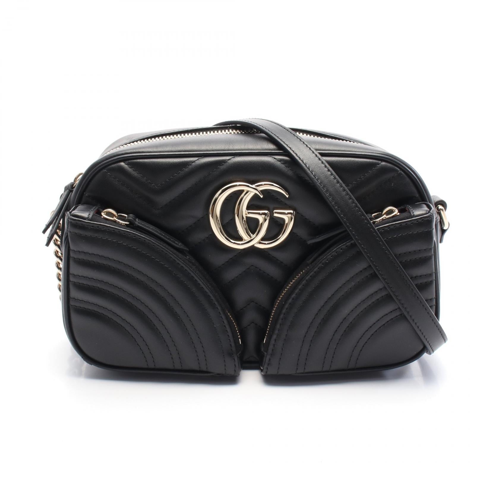 Gucci Marmont Shoulder Bag Leather Small Shoulder Bag