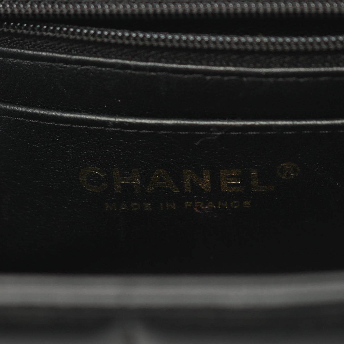 Chanel Choco Bar Mini Flap Lambskin Shoulder Bag