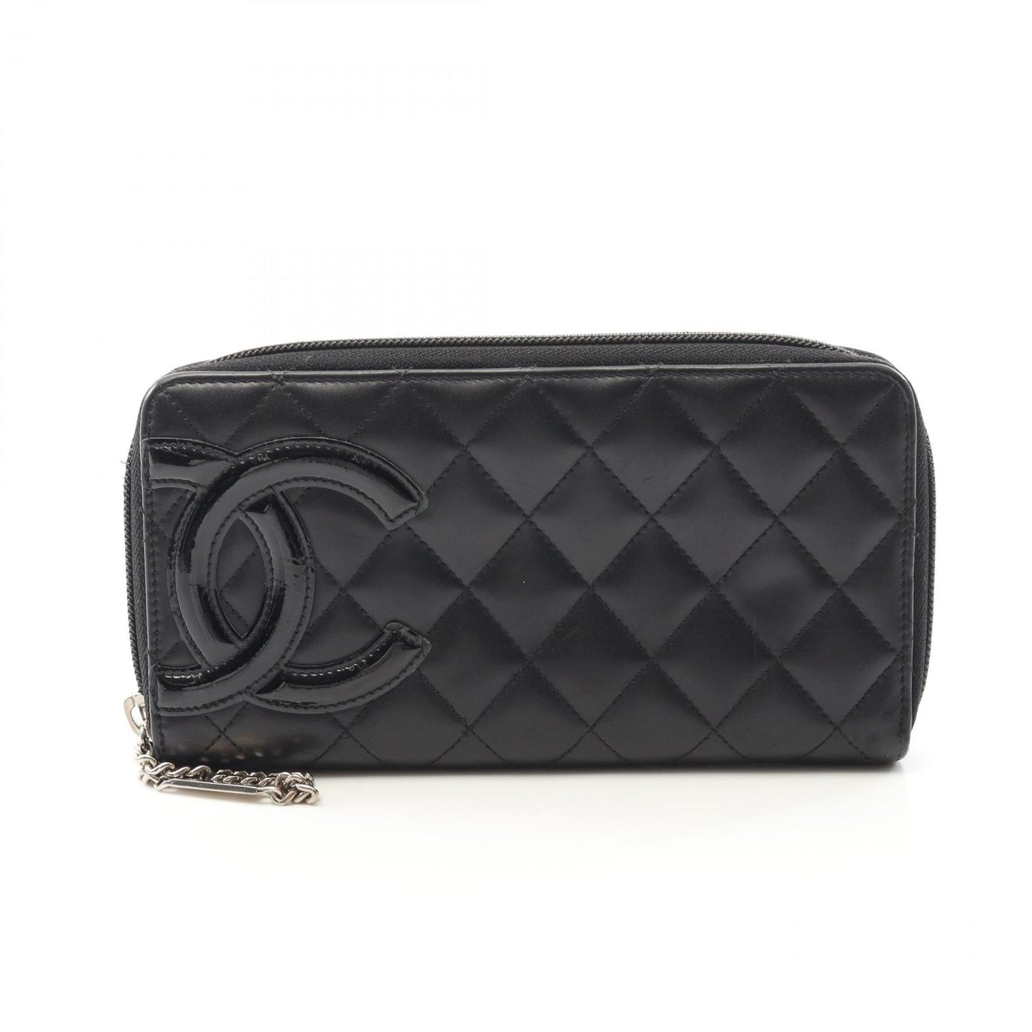 Chanel Cambon Line Leather Long Wallet