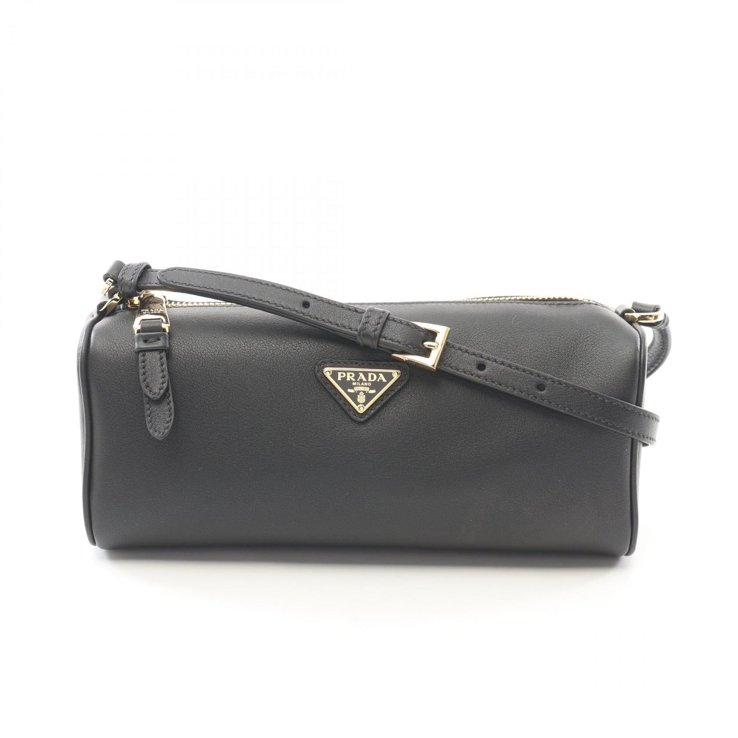 Prada Sacca Shoulder Bag Leather