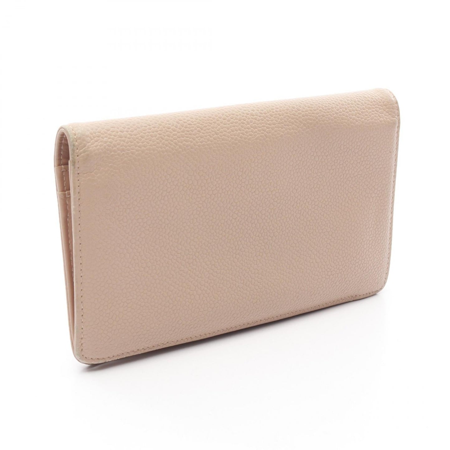 Chanel Coco Mark Caviar Skin Long Wallet