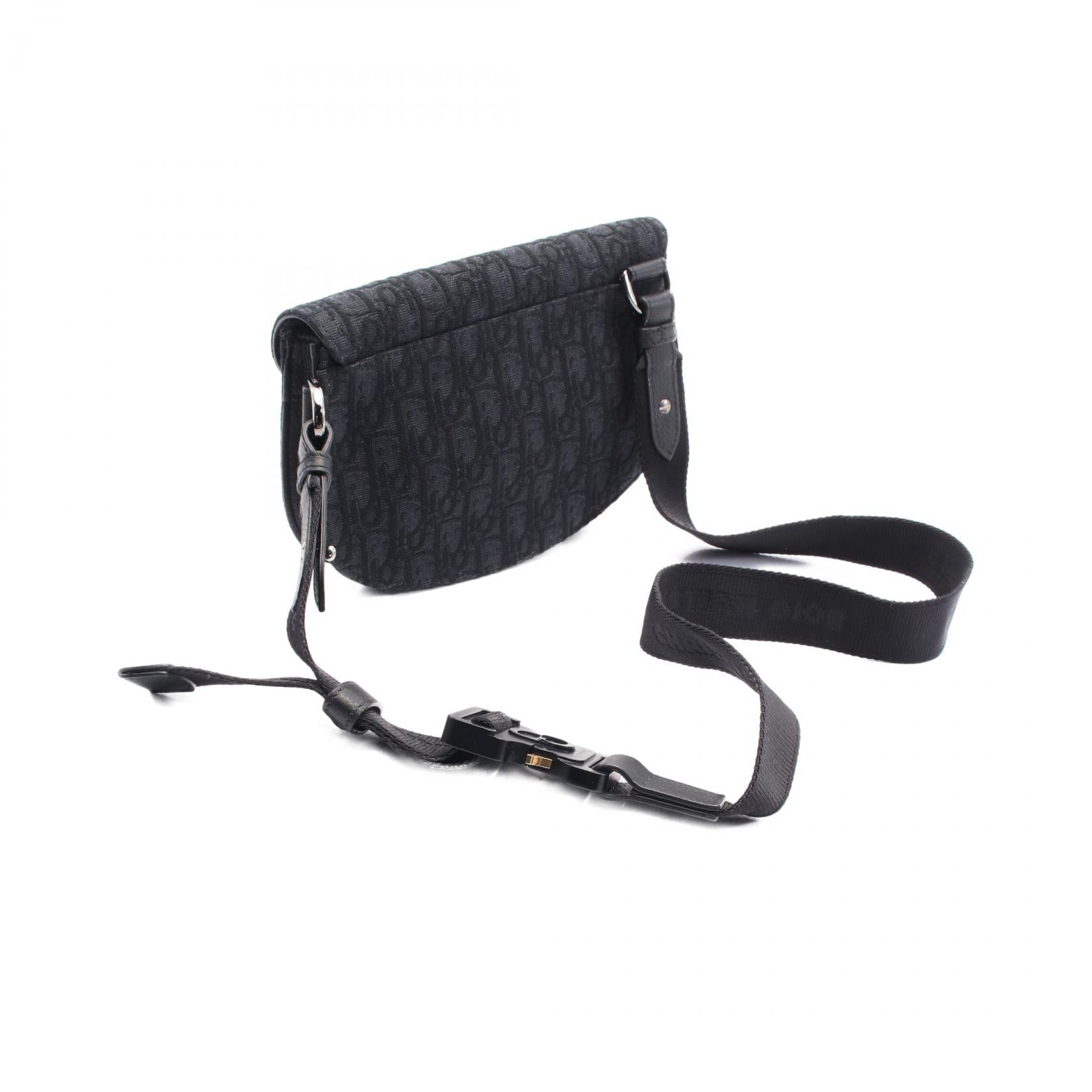 Dior Saddle Oblique Waist Bag Leather Canvas Travel Bag Waist Bag 2
