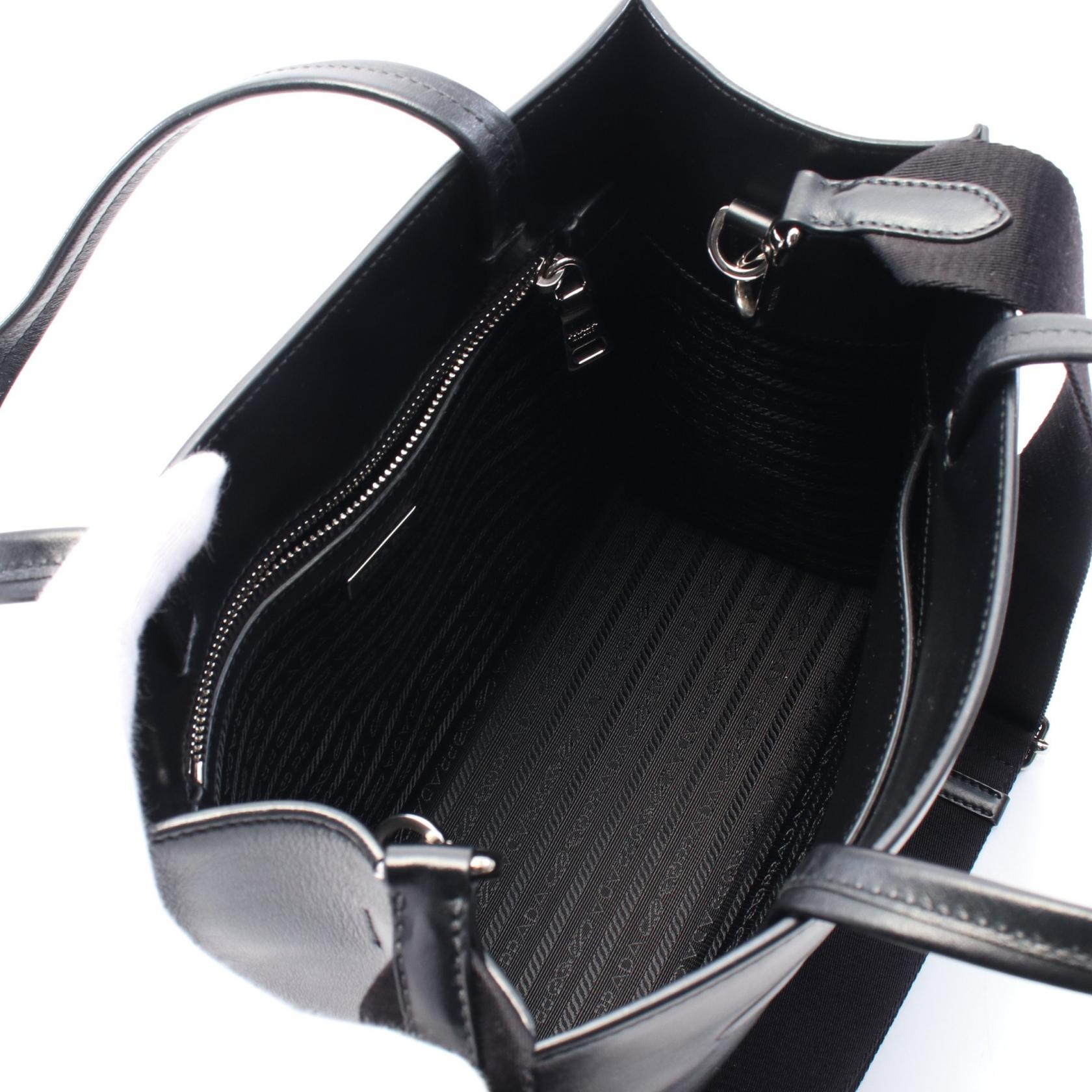 Prada Soft Calf Tote Bag Leather Calf Leather