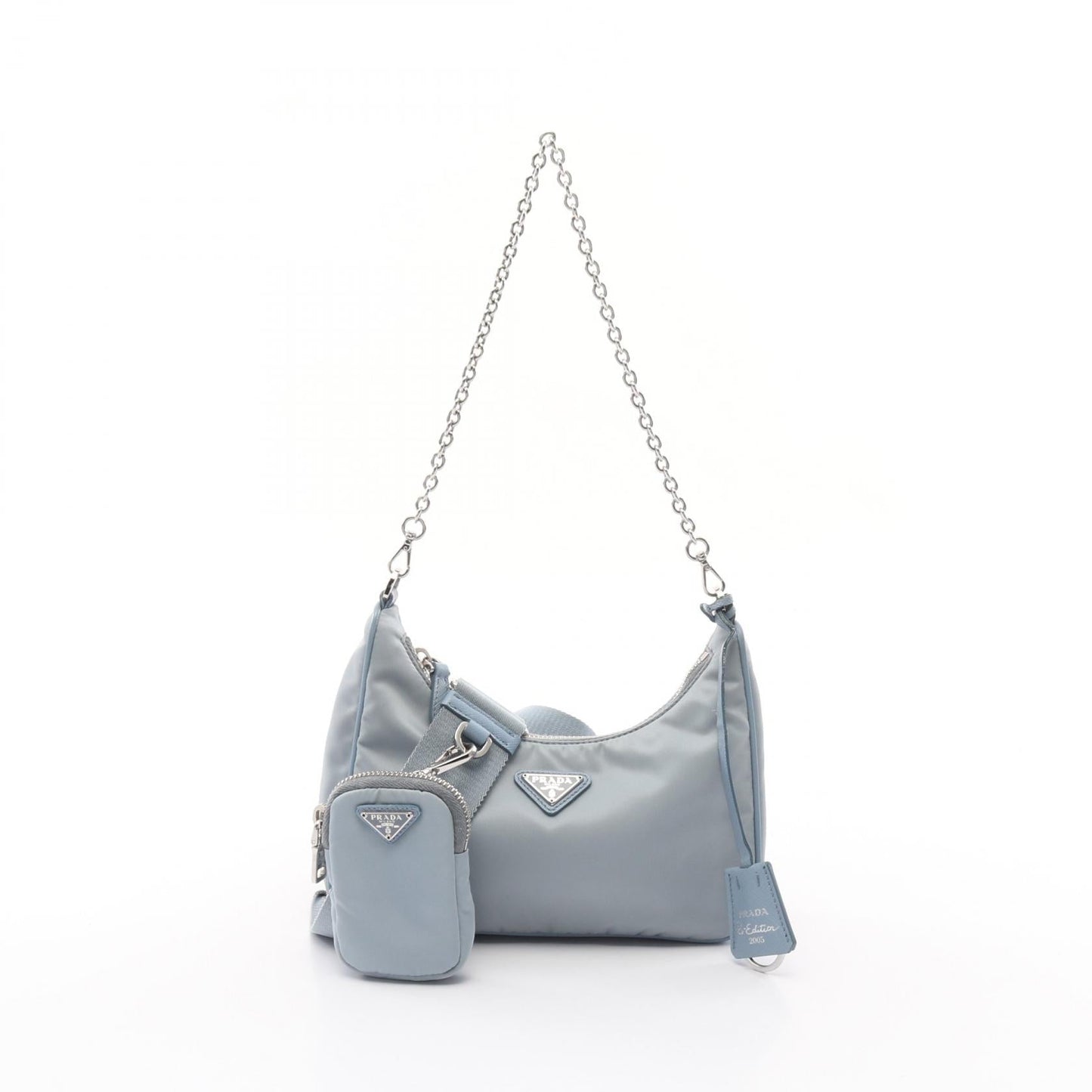 Prada Re Edition Re Shoulder Bag Leather Nylon Saffiano