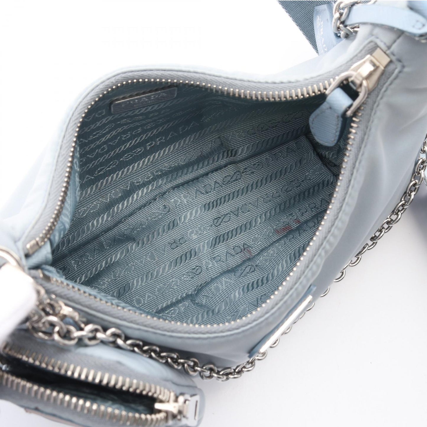 Prada Re Edition Re Shoulder Bag Leather Nylon Saffiano