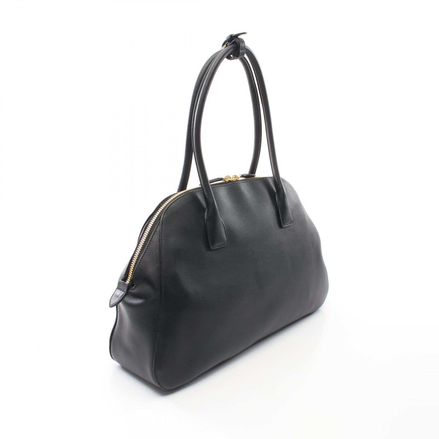 Prada Soft Grain Tote Bag Leather