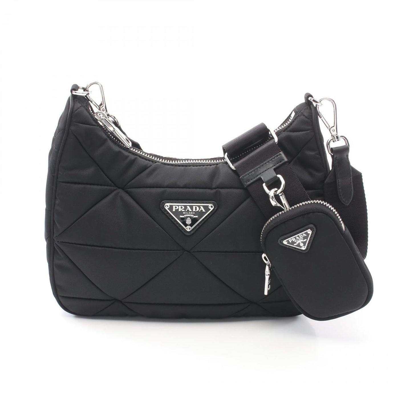 Prada Tessuto Shoulder Bag Nylon Nylon Shoulder Bag