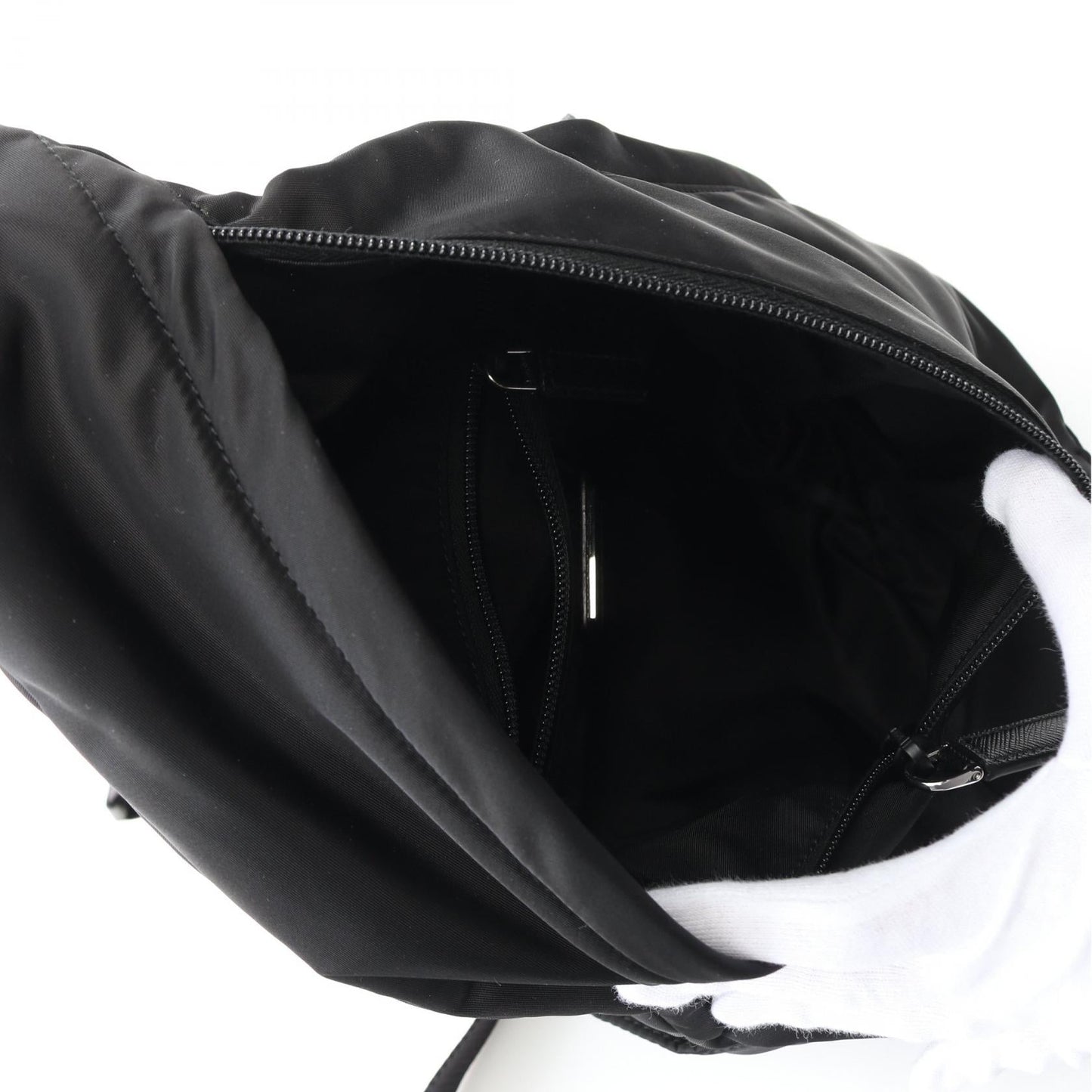 Prada Tessuto Waist Bag Leather Nylon Saffiano Travel Bag Bag 2Vz0922Dmgf0002 1