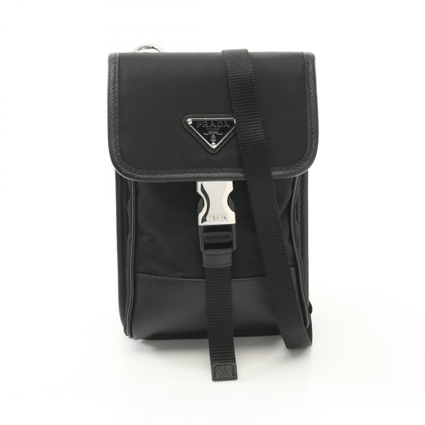 Prada Tessuto Shoulder Bag Leather Nylon Saffiano Shoulder Bag 2Zh1092Dmhf0002