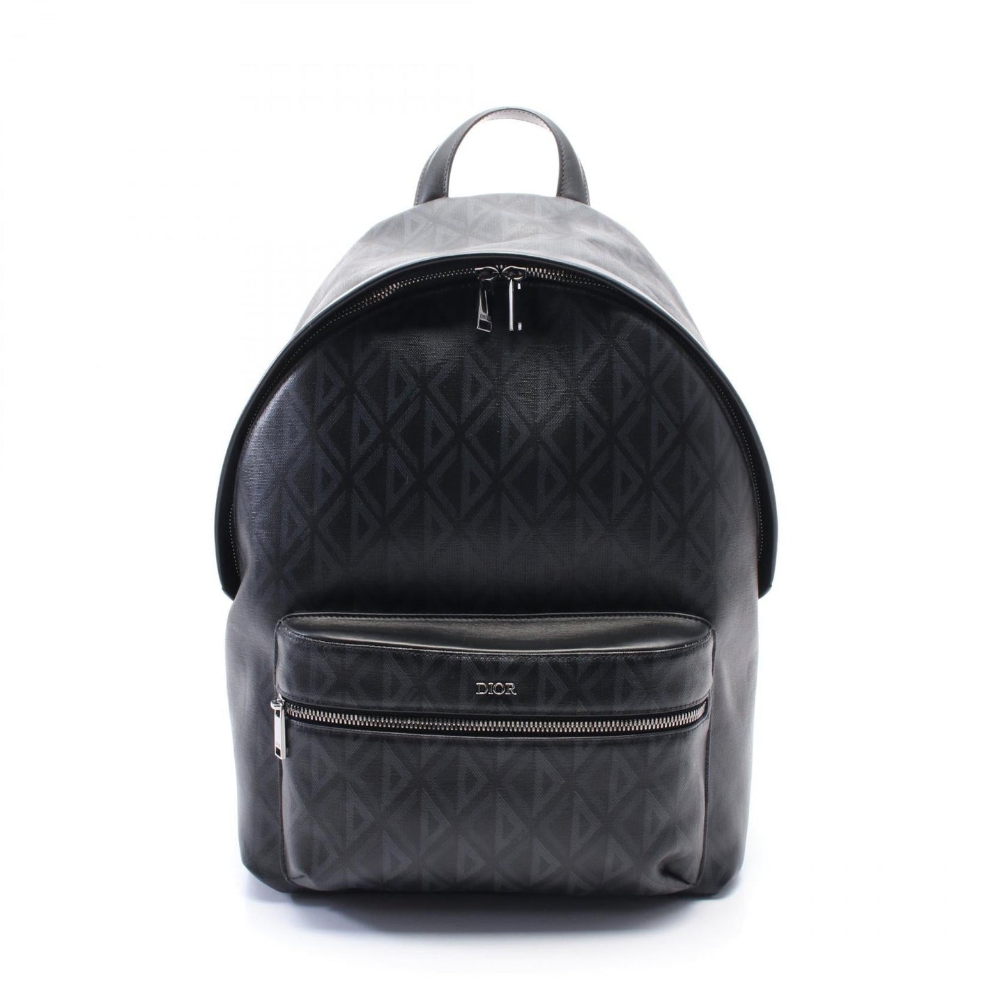 Dior Homme Rider Cd Diamond Pvc Coated Backpack Leather Canvas