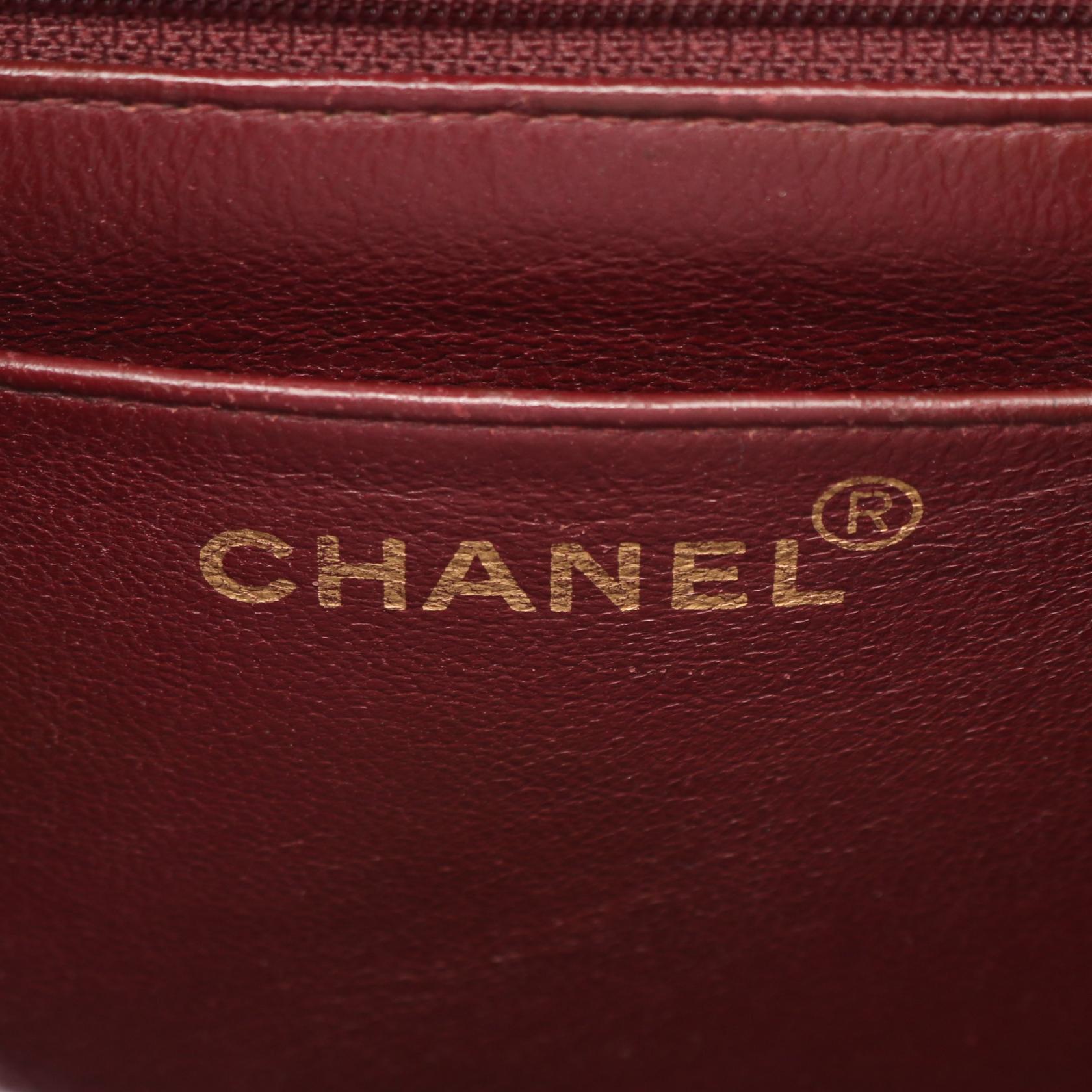 Chanel Deauville Lambskin Shoulder Bag