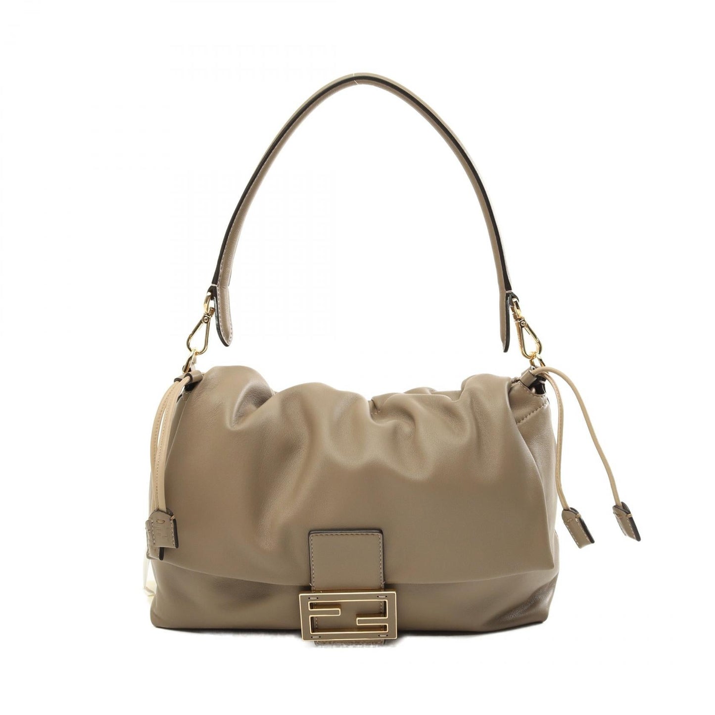Fendi Mamma Baguette Shoulder Bag 8Br834 0Df0E65 Leather Large