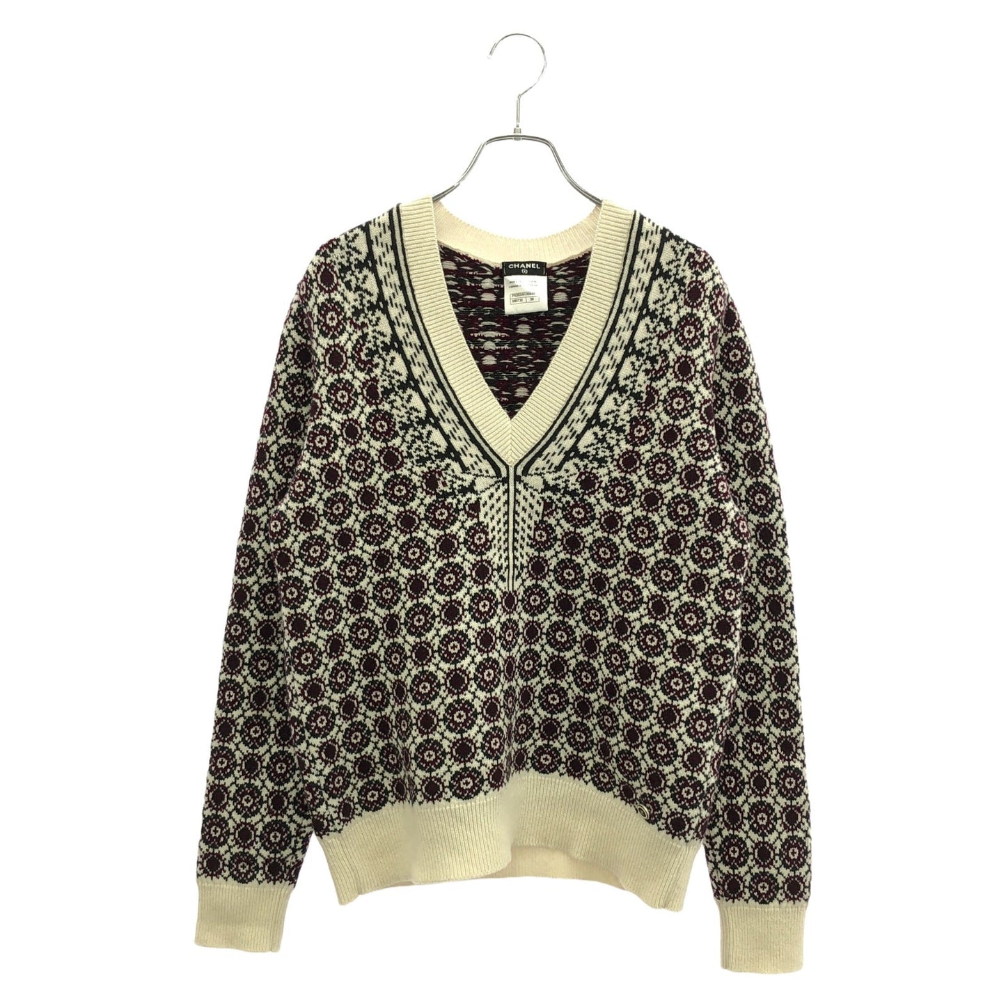 Chanel Knit Cashmere Knitwear Bag