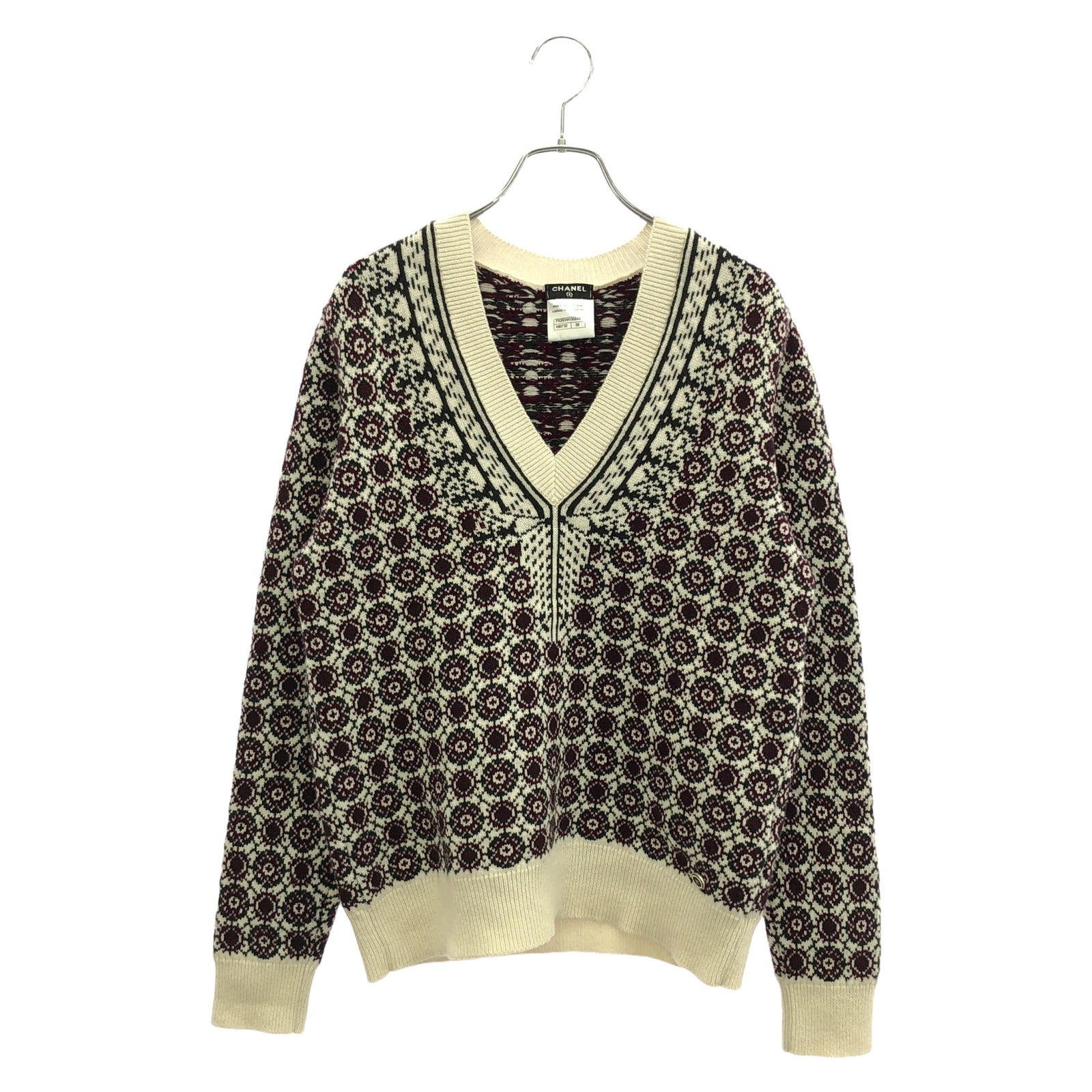 Chanel Knit Cashmere Knitwear Bag