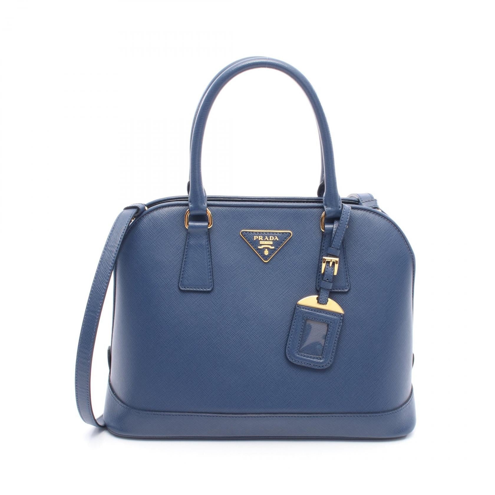 Prada Lux Handbag Leather Saffiano Travel Bag