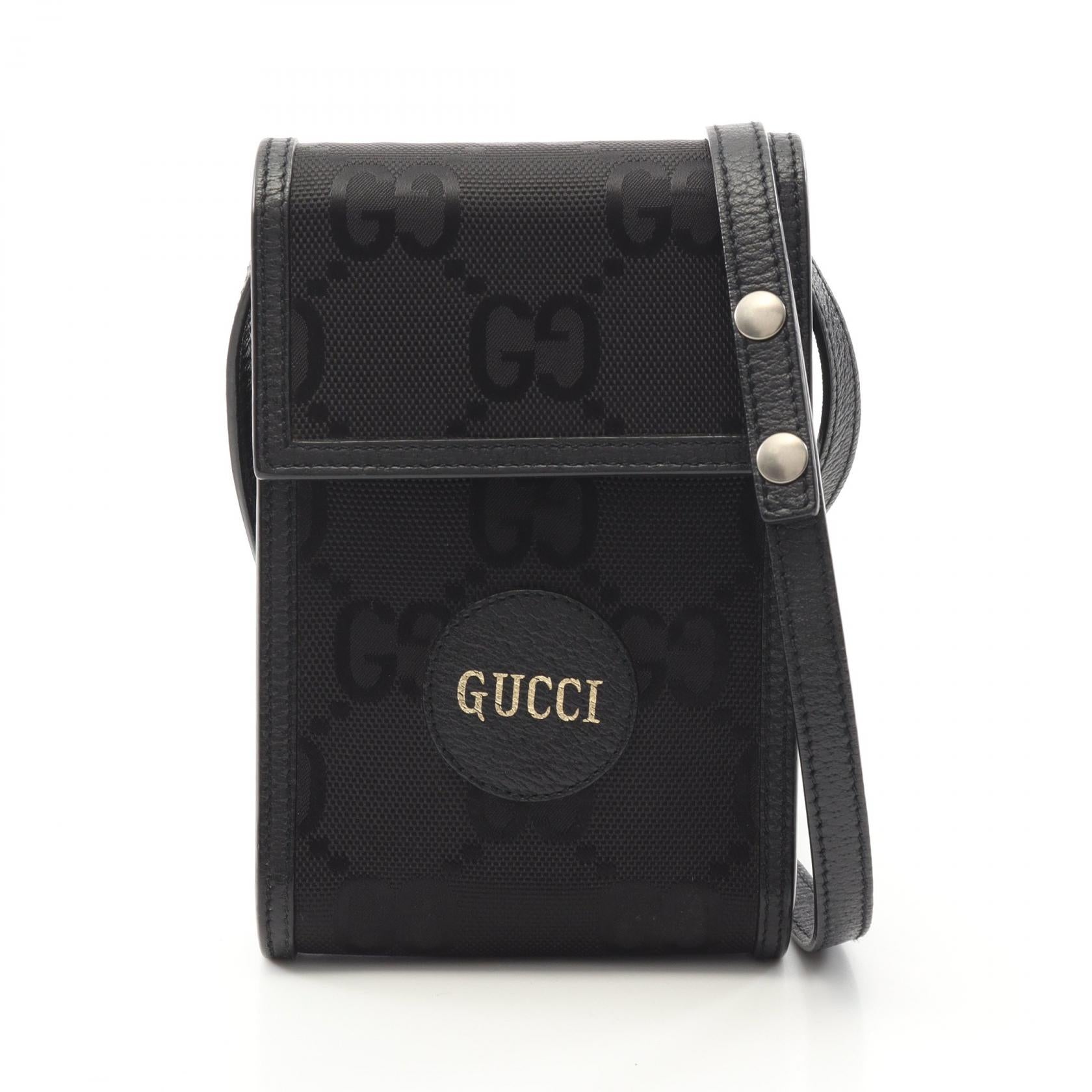 Gucci Off The Grid Shoulder Bag Leather Nylon