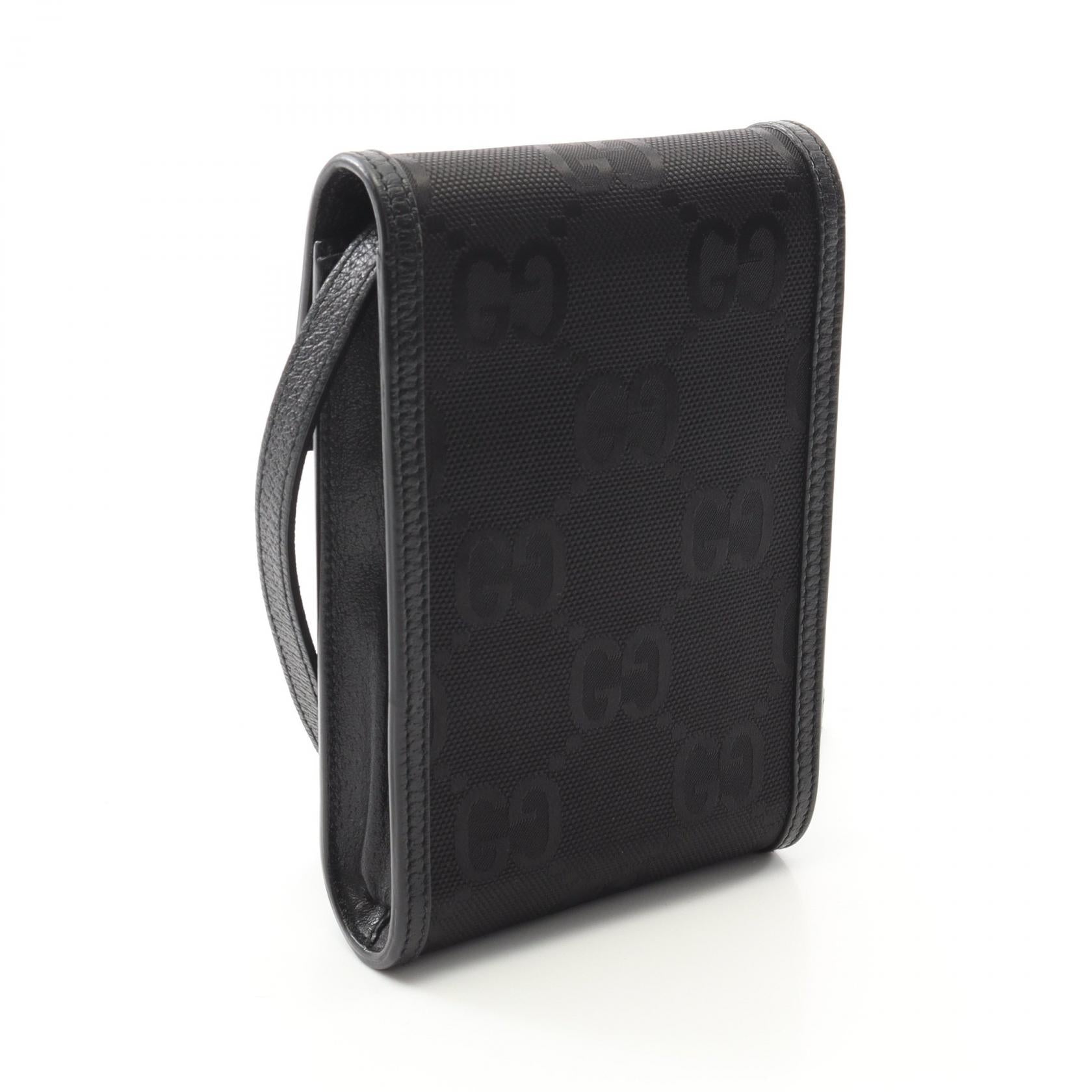 Gucci Off The Grid Shoulder Bag Leather Nylon
