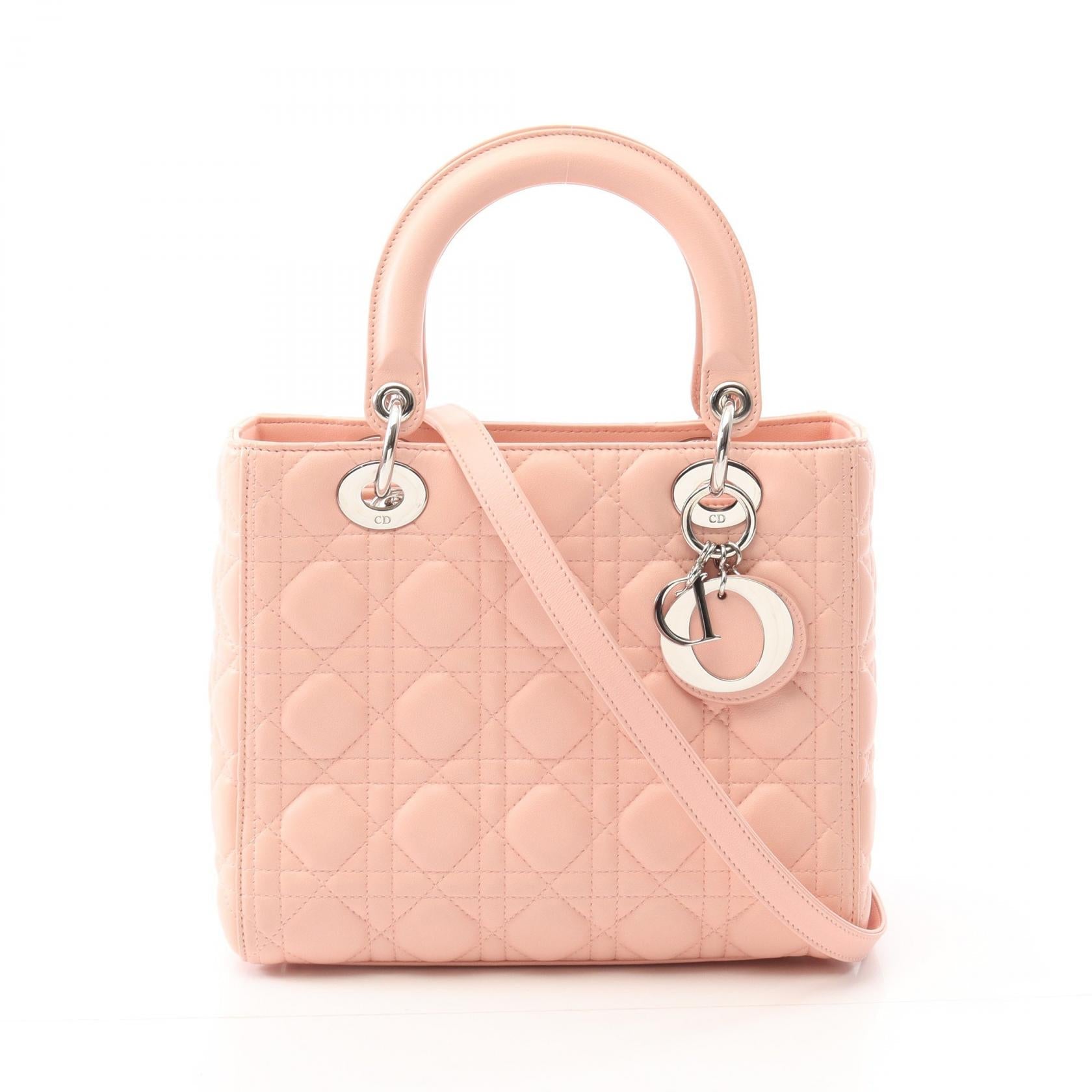 Dior Lady Handbag Leather Travel Bag Leather Handbag 5