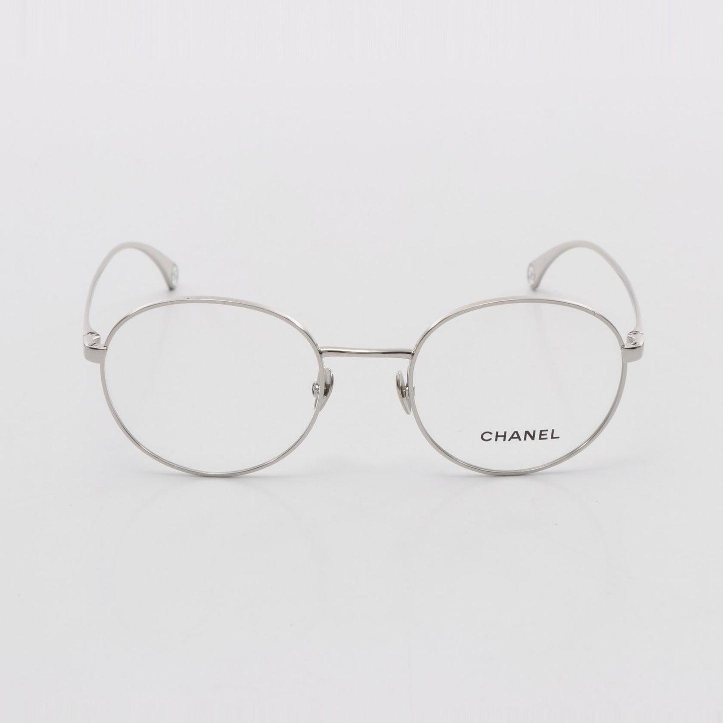 Chanel Oval Shape Metal Optical Glasses Bag