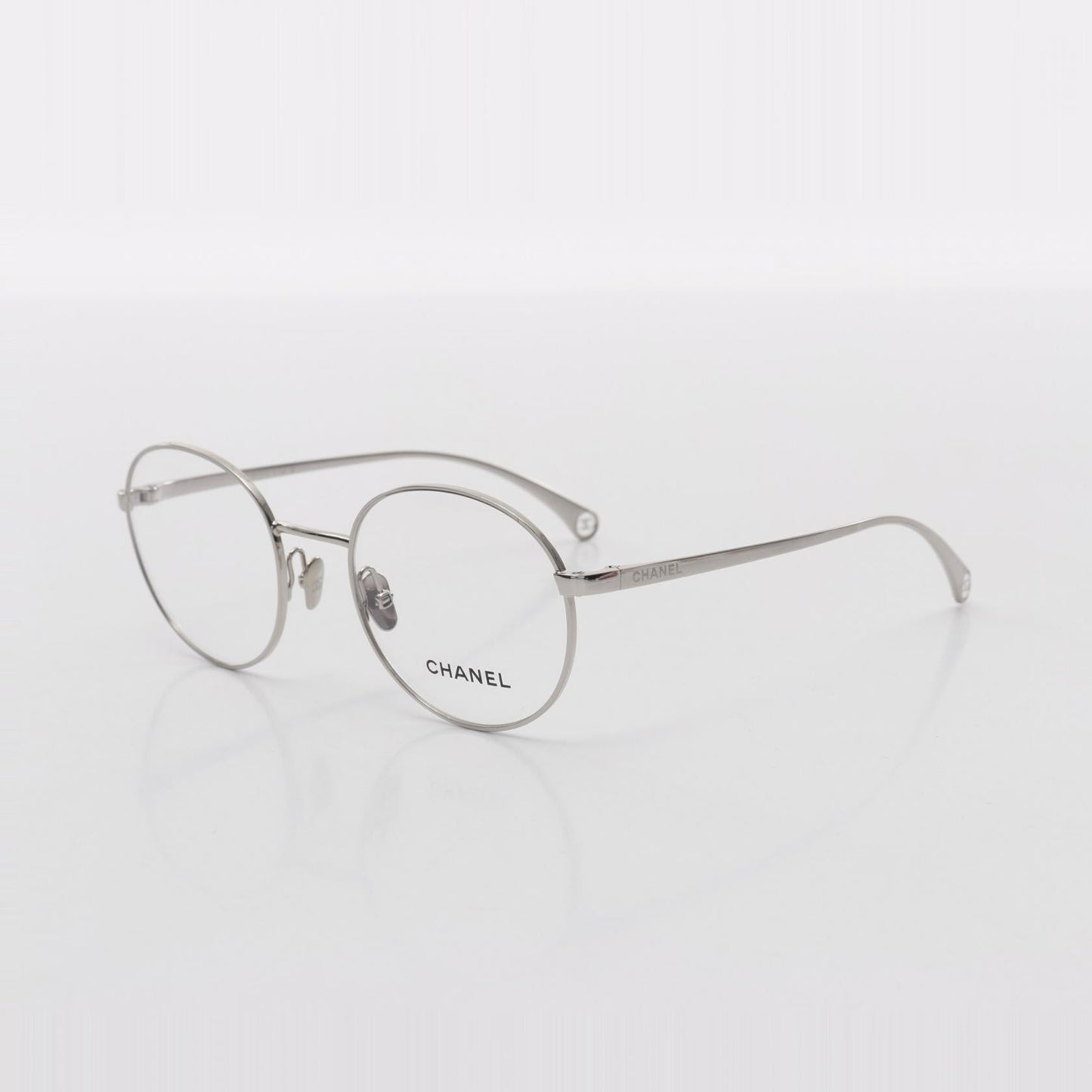 Chanel Oval Shape Metal Optical Glasses