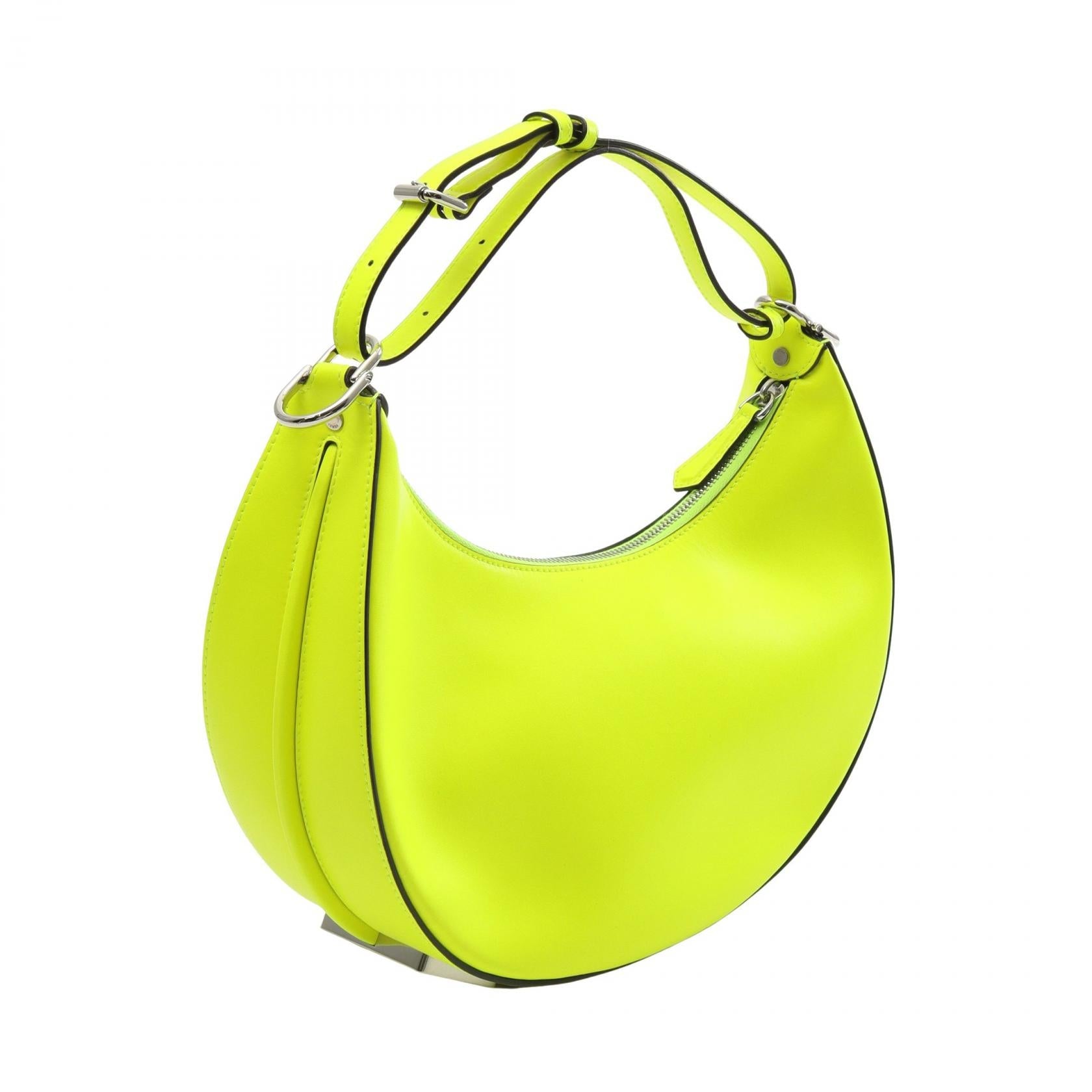Fendi Graphy Handbag Leather Travel Bag