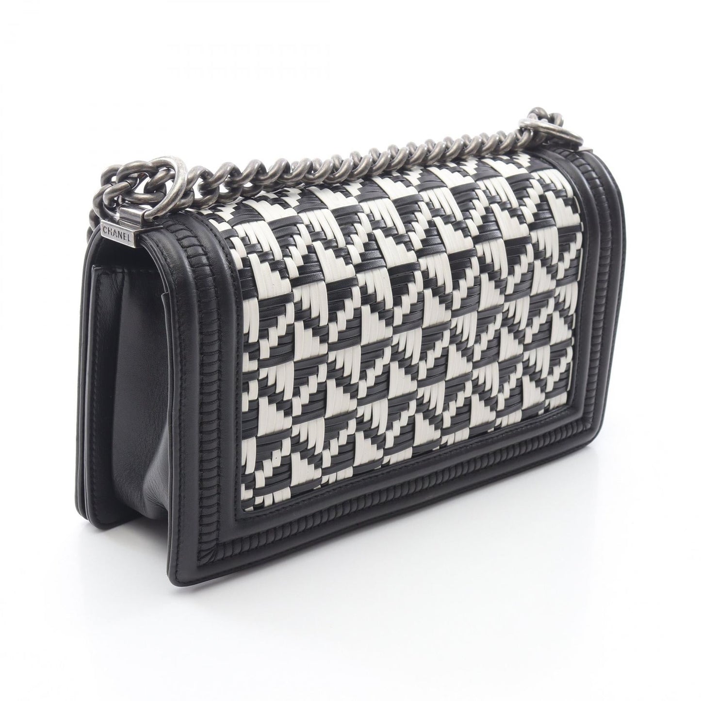 Chanel Boy Chanel Lambskin Shoulder Bag