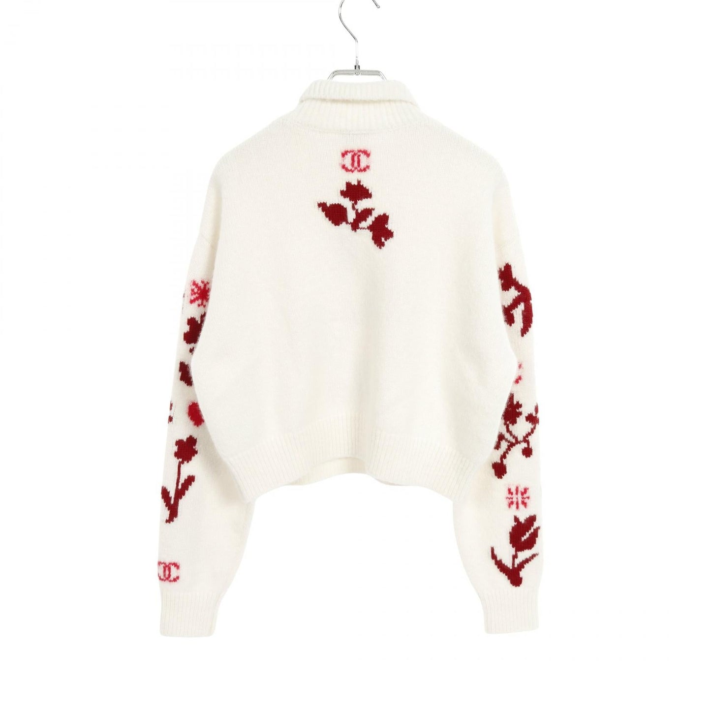Chanel Coco Mark Cashmere Silk Knitwear Bag