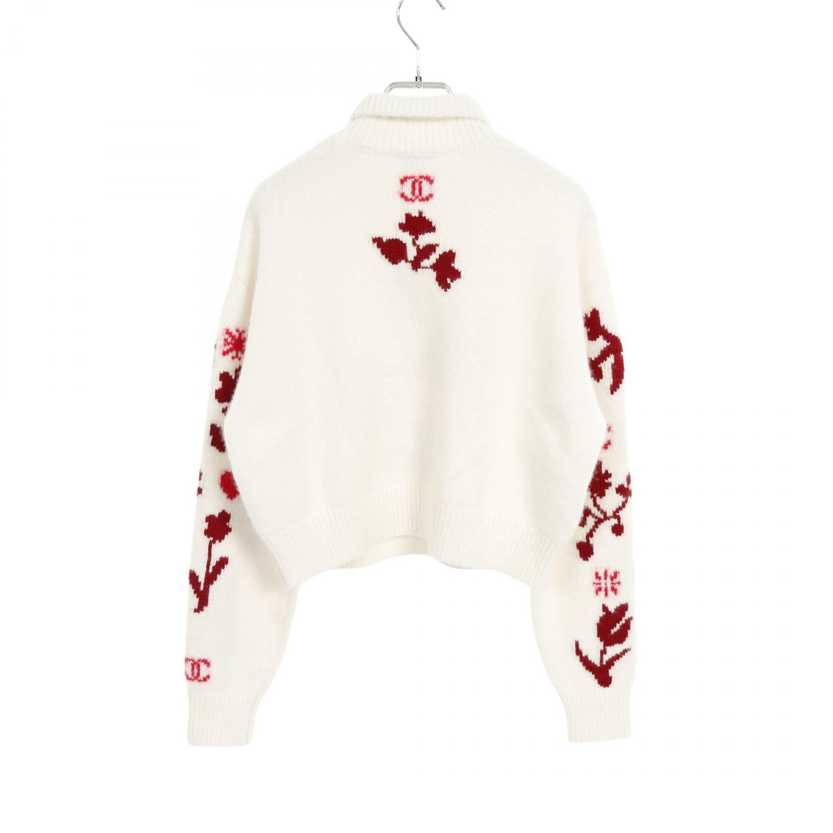 Chanel Coco Mark Cashmere Silk Knitwear Bag