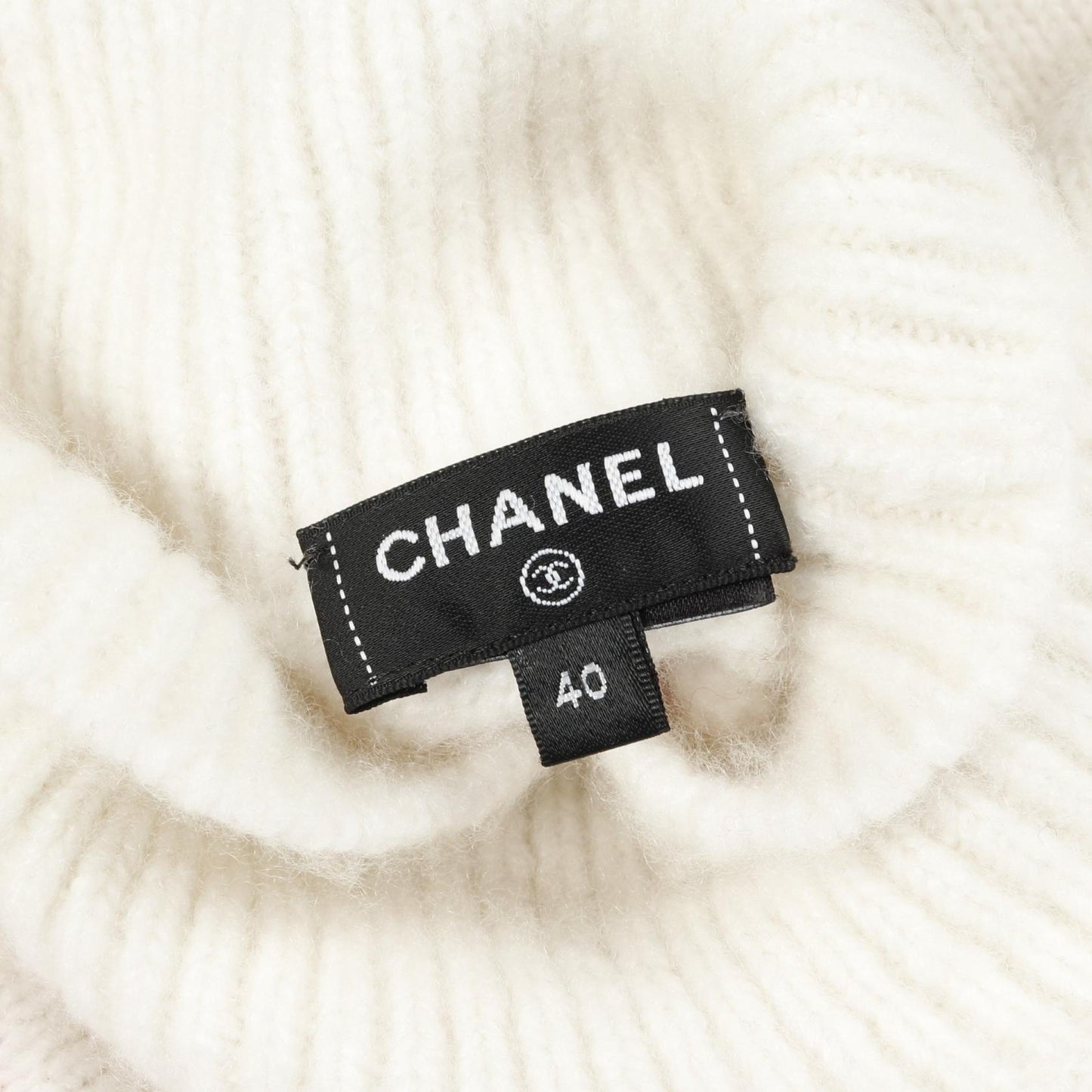 Chanel Coco Mark Cashmere Silk Knitwear Bag