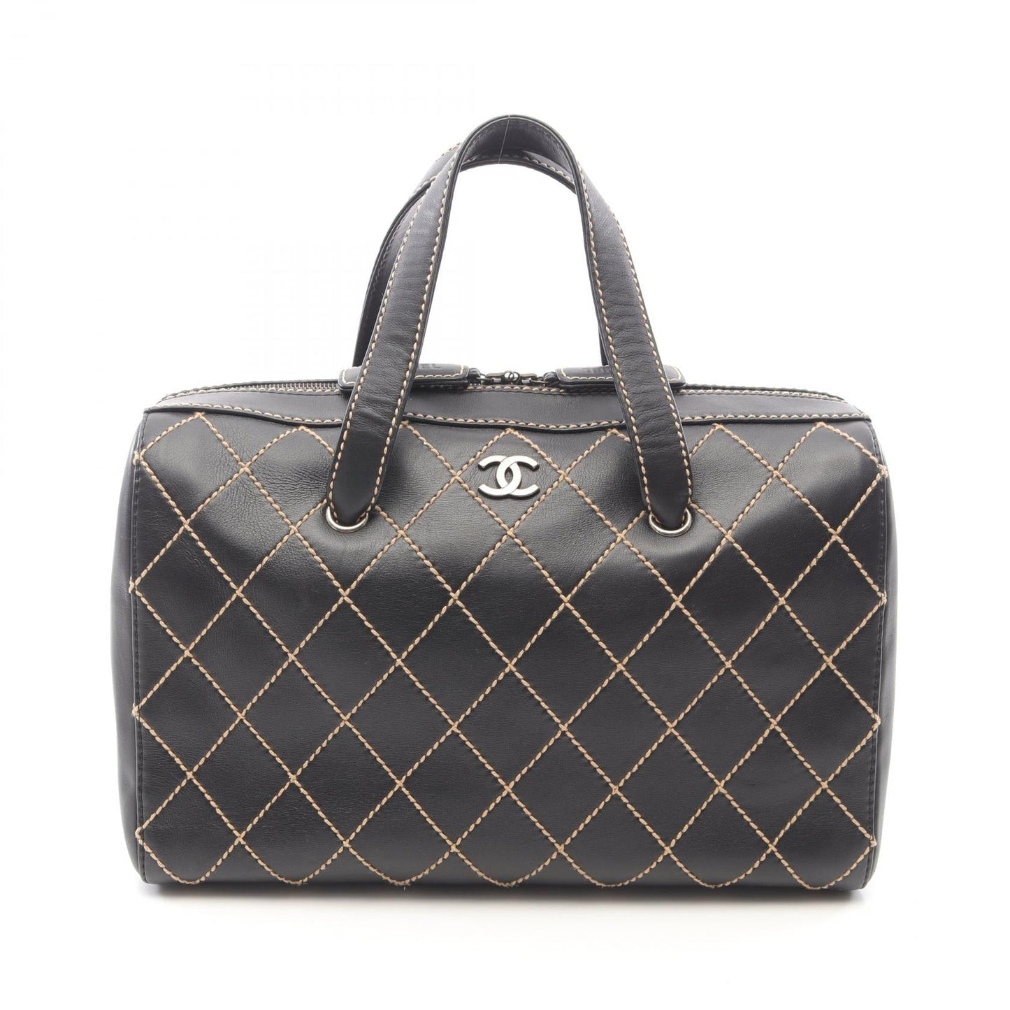 Chanel Wild Stitch Leather Handbag