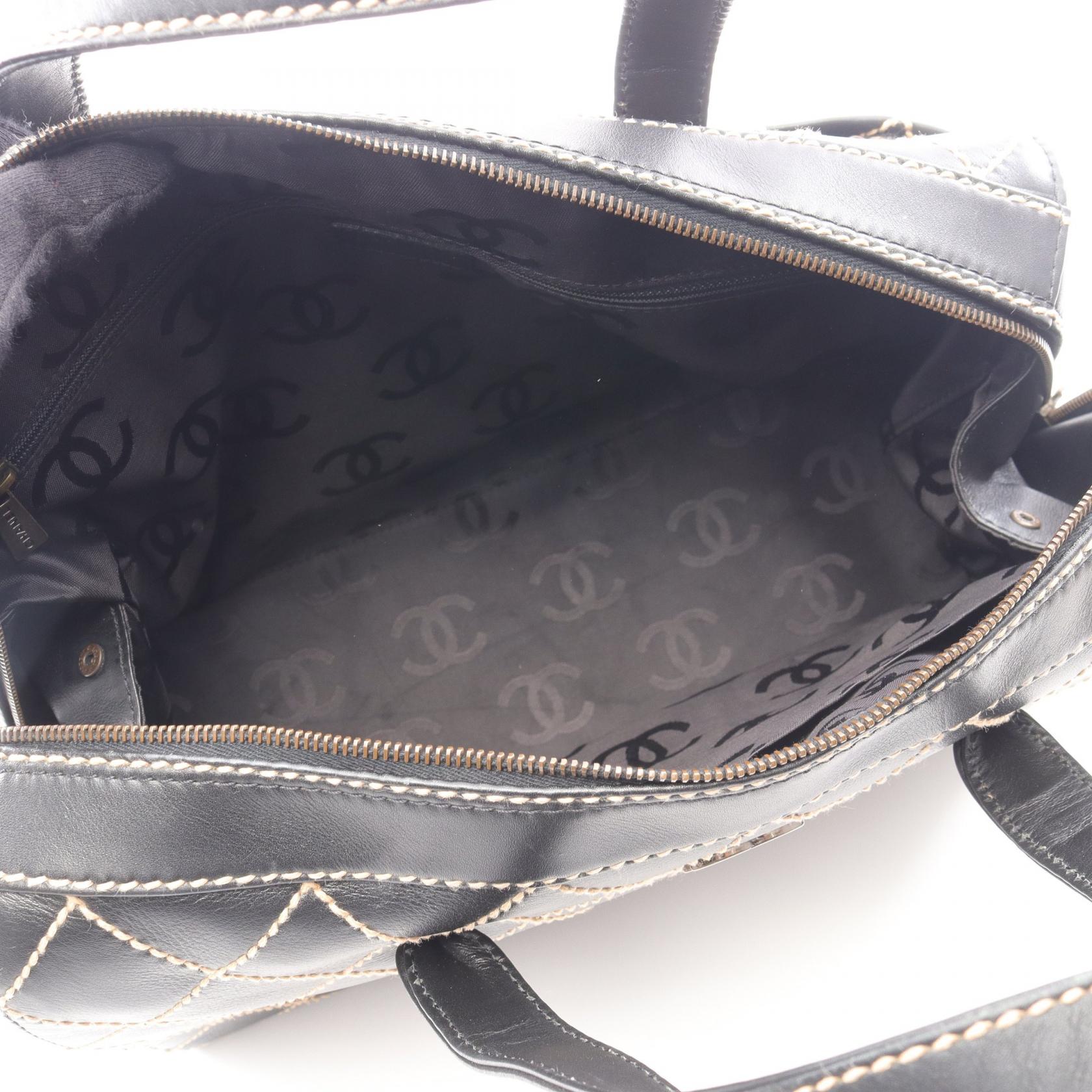 Chanel Wild Stitch Leather Handbag