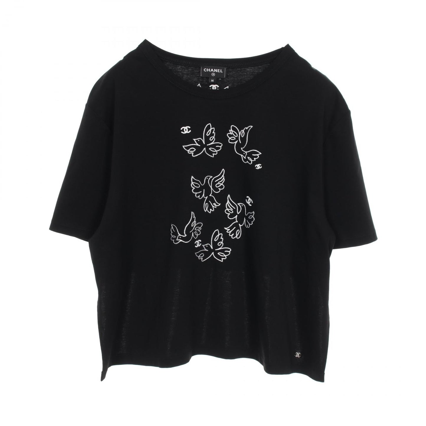 Chanel Jean Cocteau Coco Mark Cotton Top