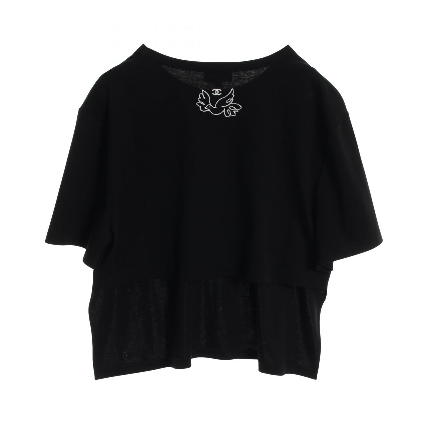 Chanel Jean Cocteau Coco Mark Cotton Top Bag