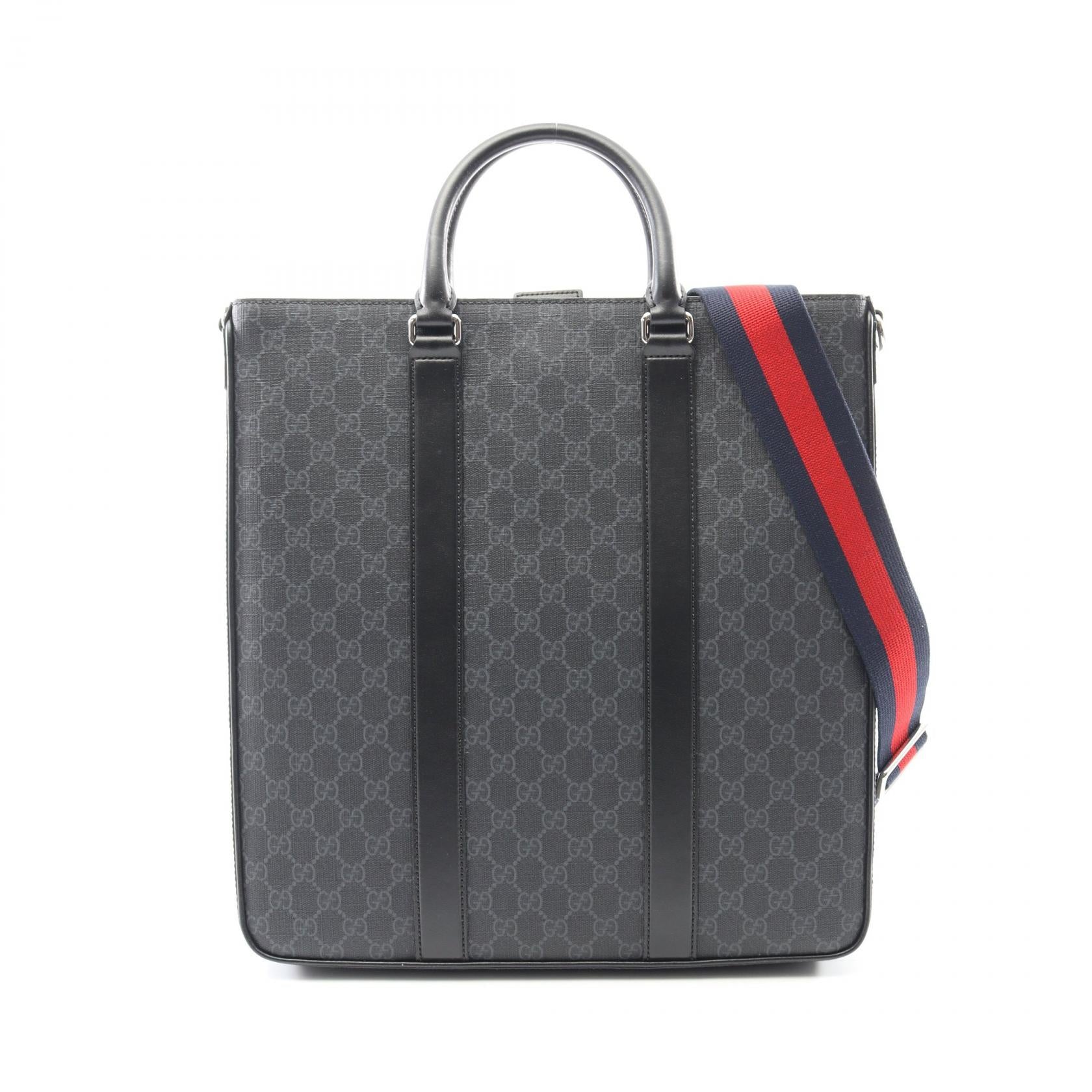Gucci Supreme Coated Tote Bag Canvas Large