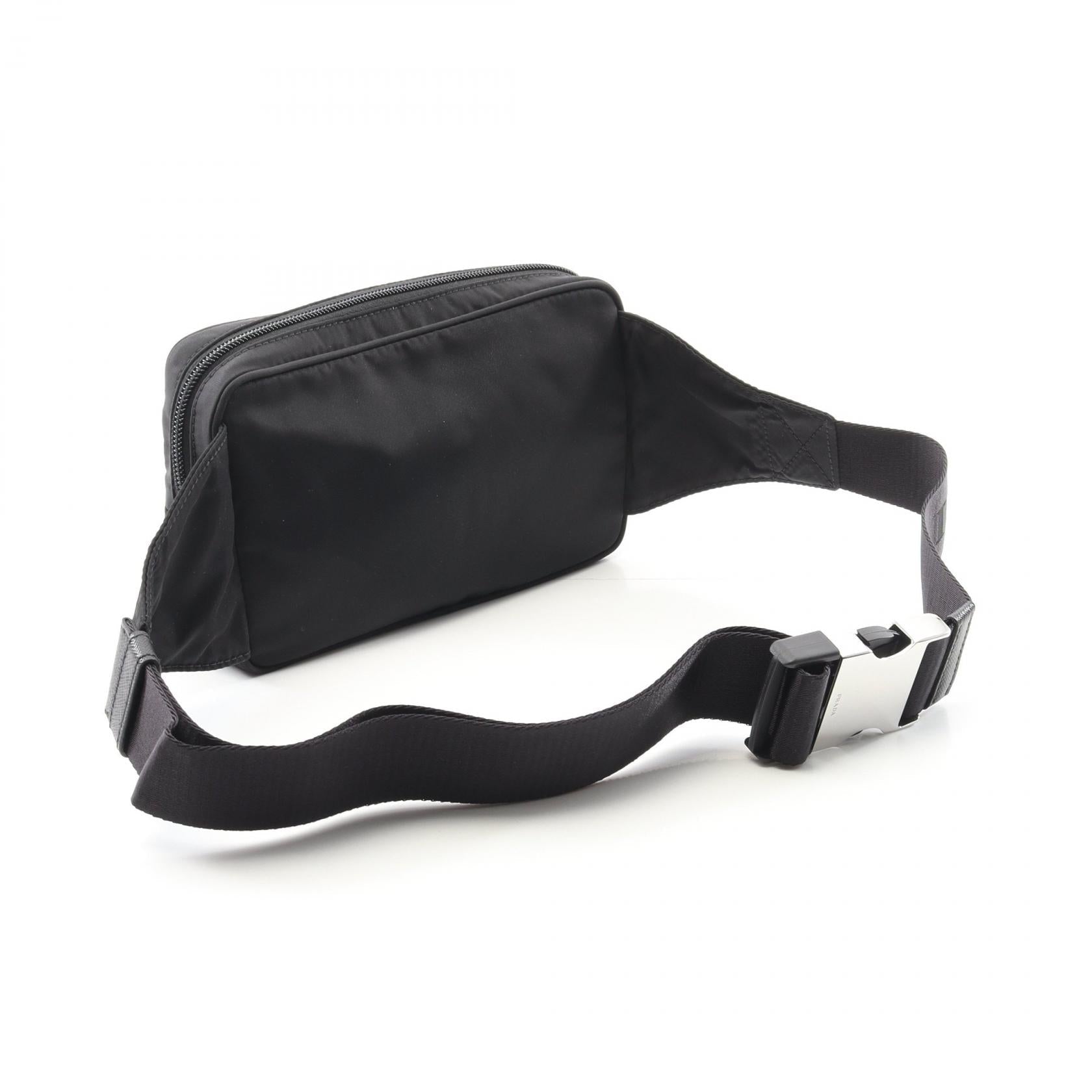 Prada Tessuto Waist Bag Nylon Travel Bag