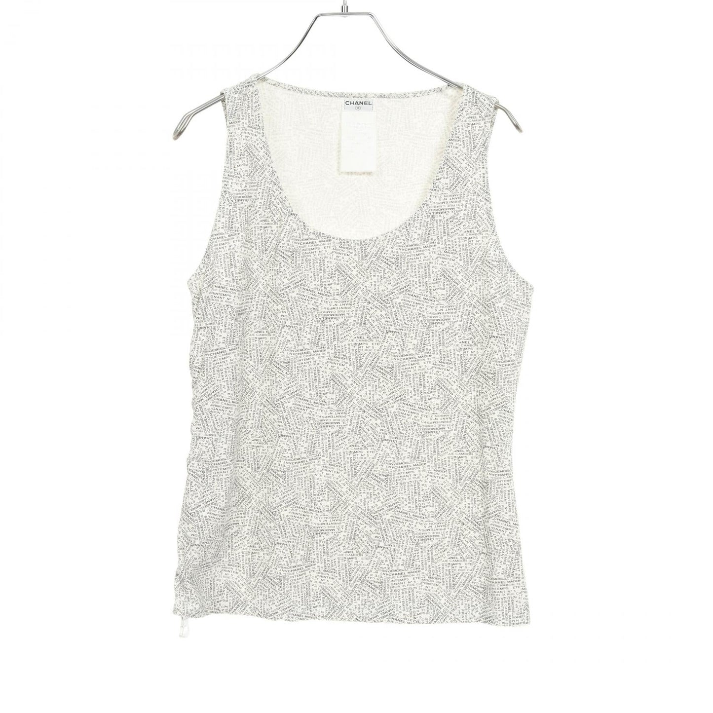 Chanel Logo Allover Nylon Tank Top