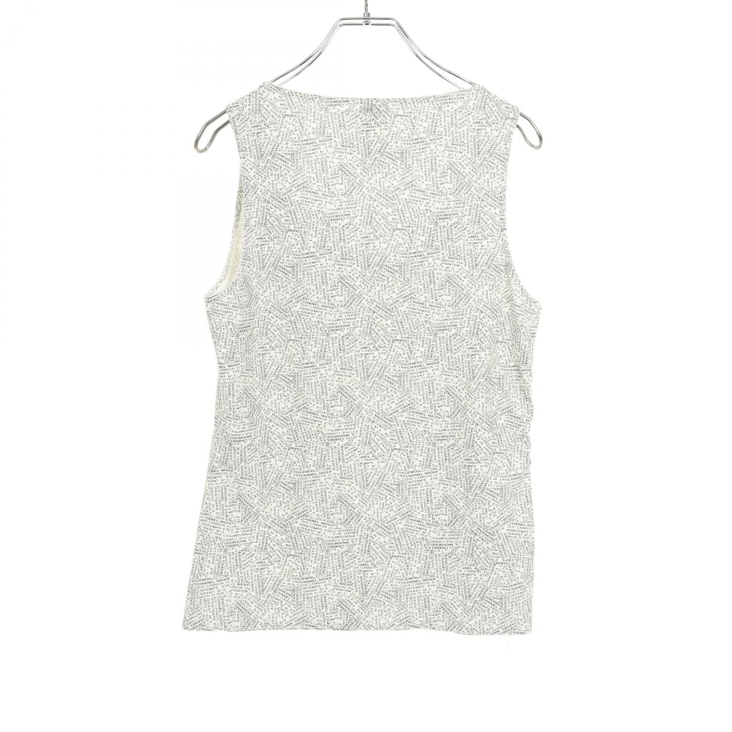 Chanel Logo Allover Nylon Tank Top Bag