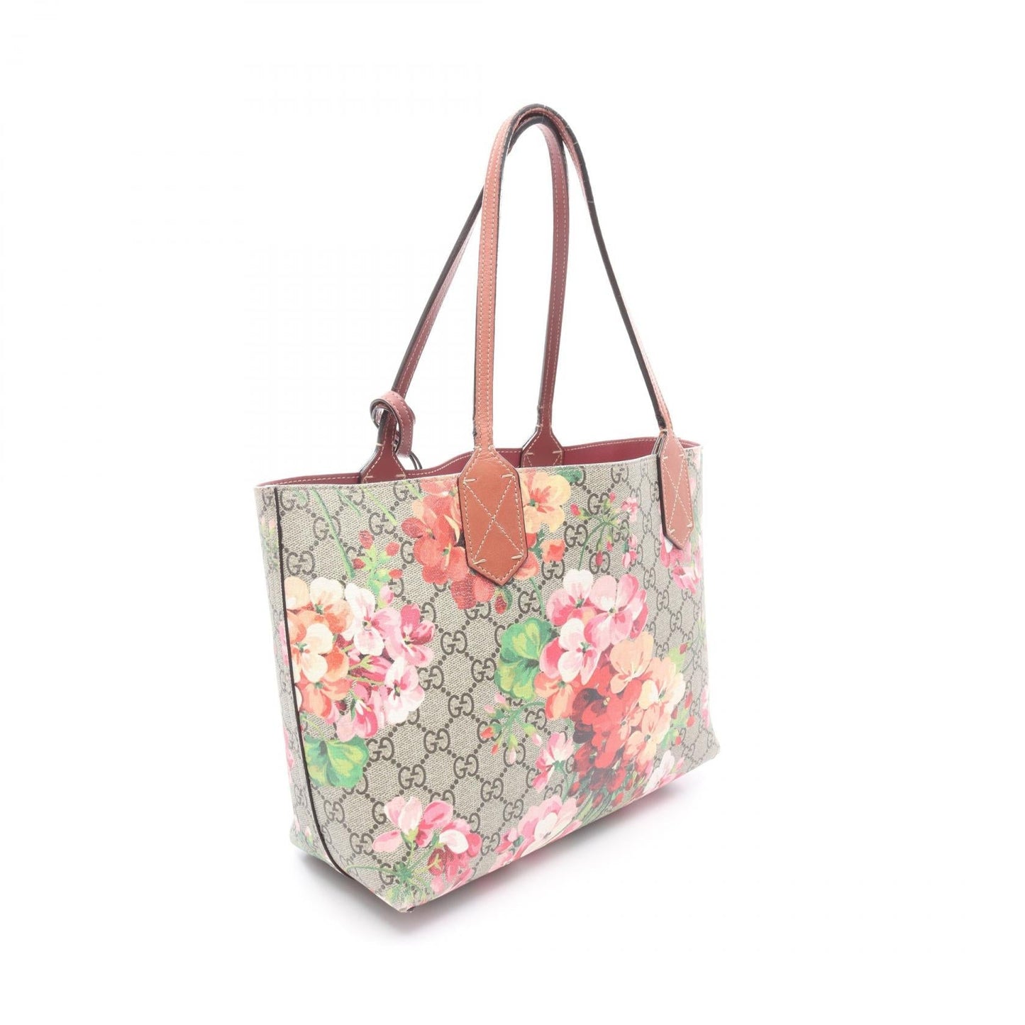 Gucci Blooms Pvc Coated Tote Bag Canvas