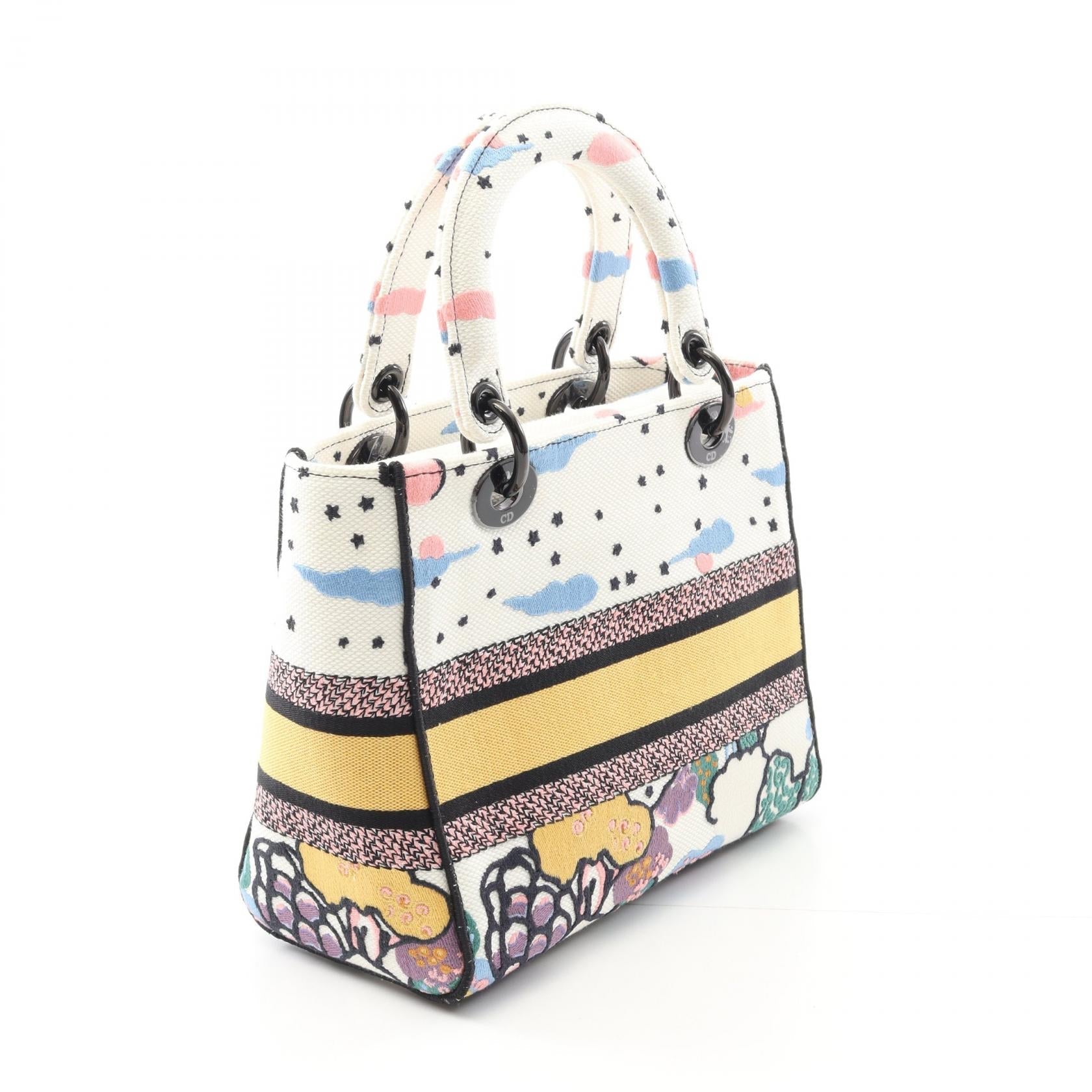 Dior Lady Lite Handbag Canvas Travel Bag