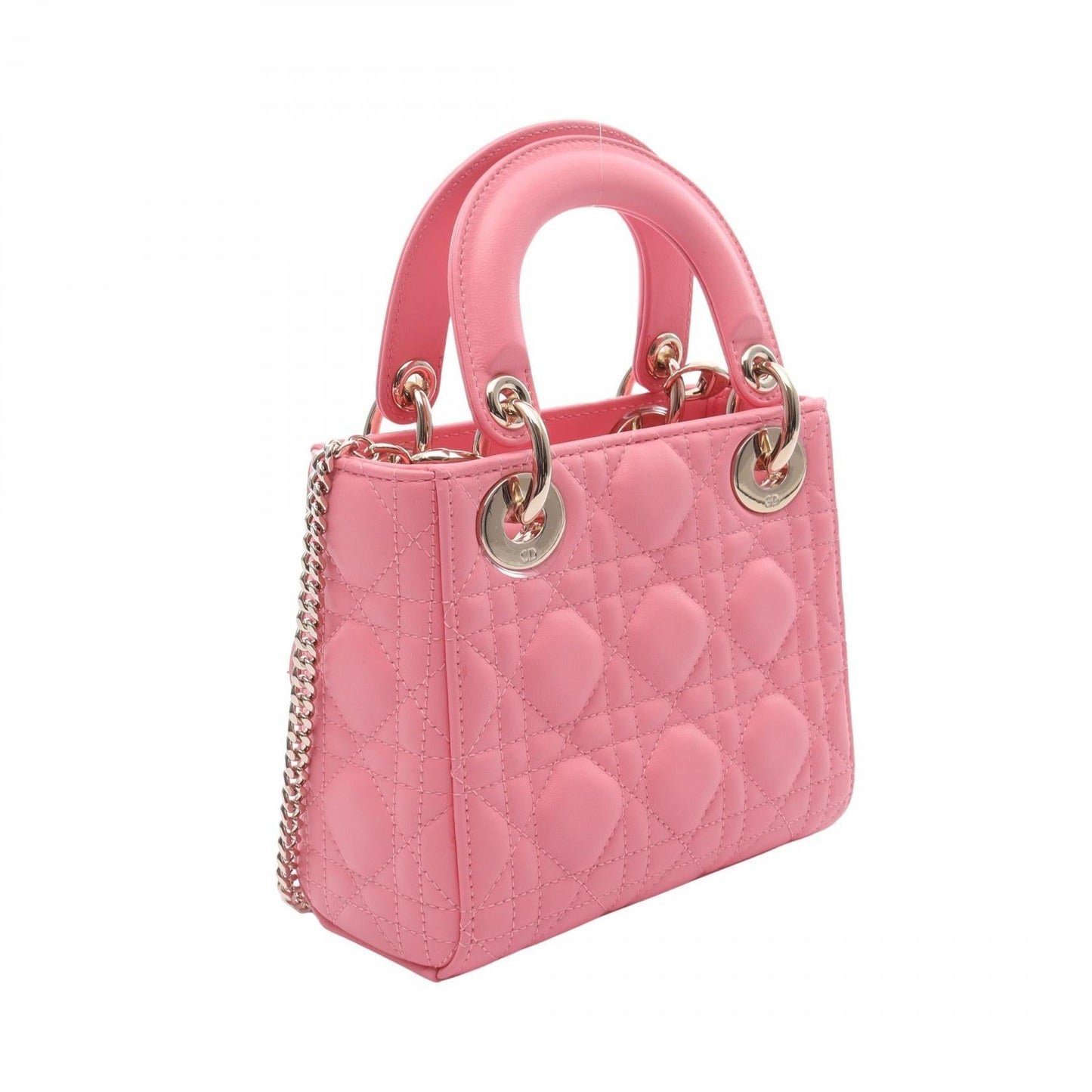 Dior Lady Handbag Leather Mini Travel Bag