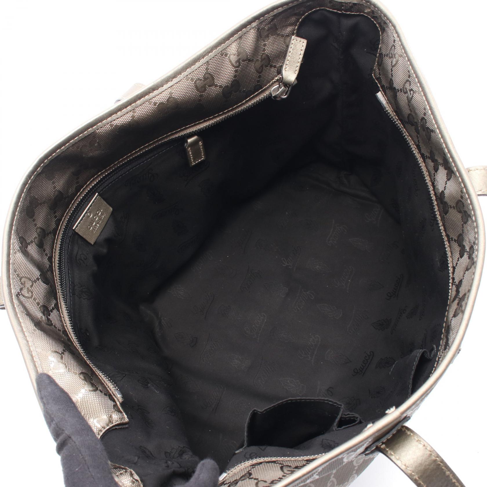 Gucci Imprime Coated Tote Bag Canvas