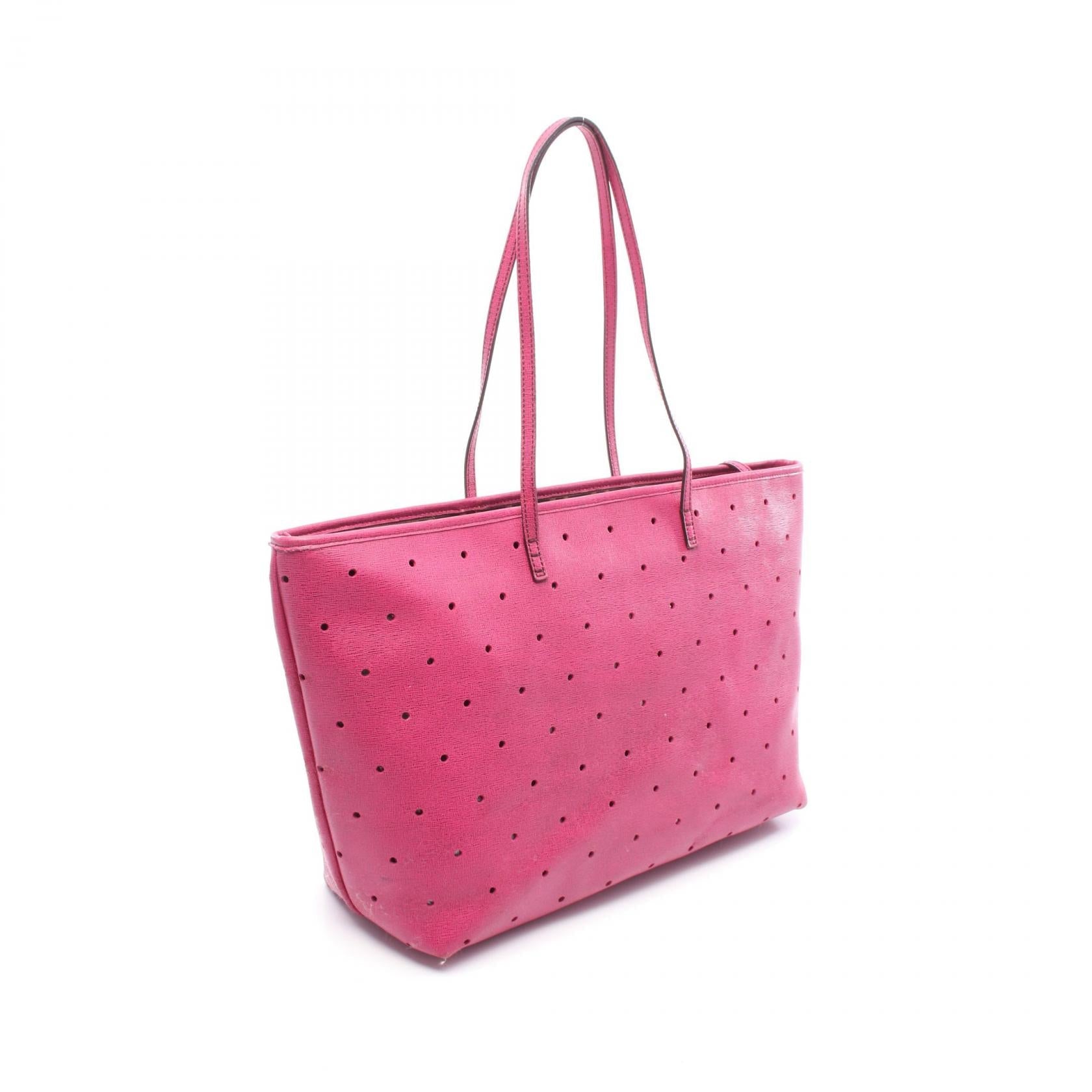 Fendi Pvc Coated Tote Bag Canvas