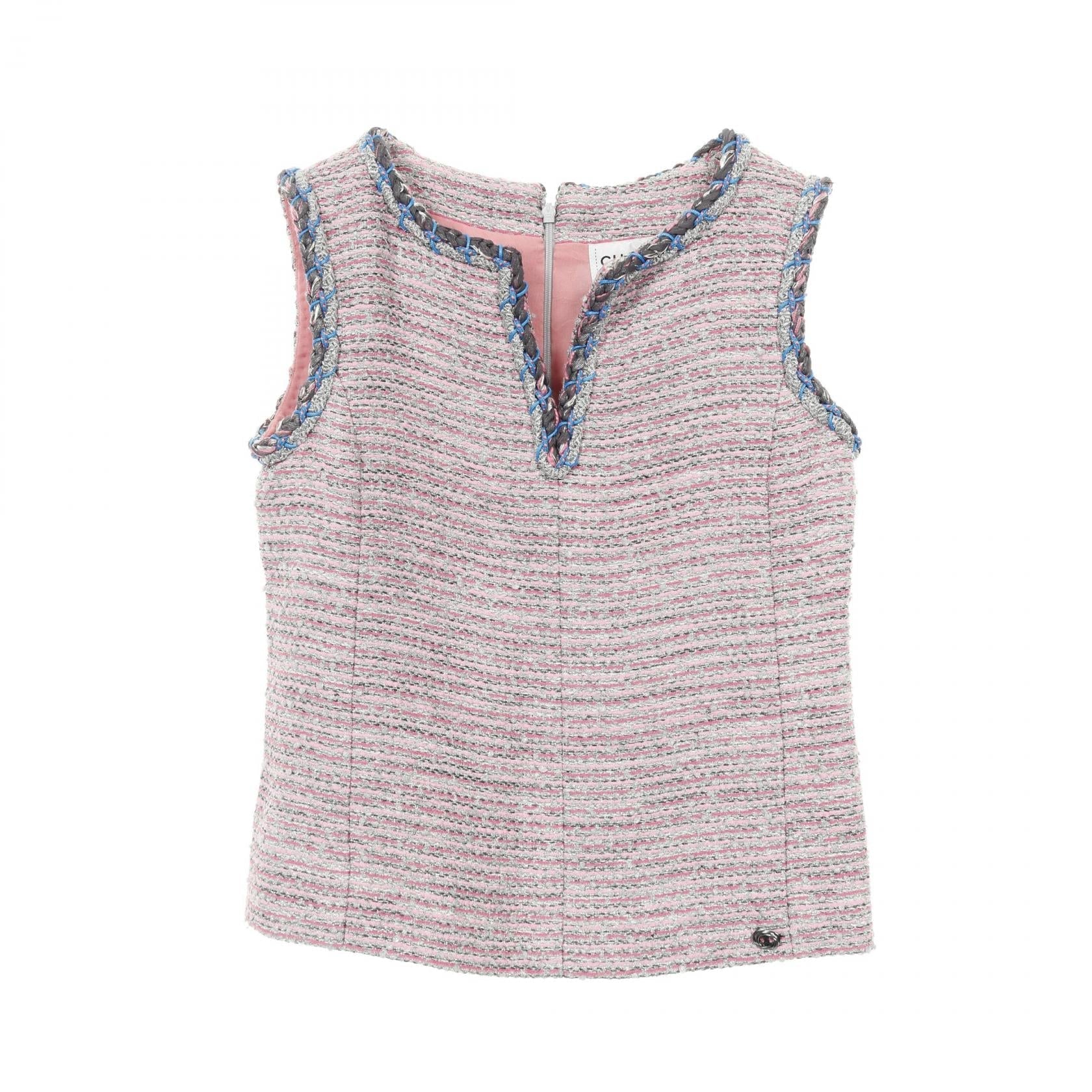 Chanel Coco Mark Rayon Vest Bag