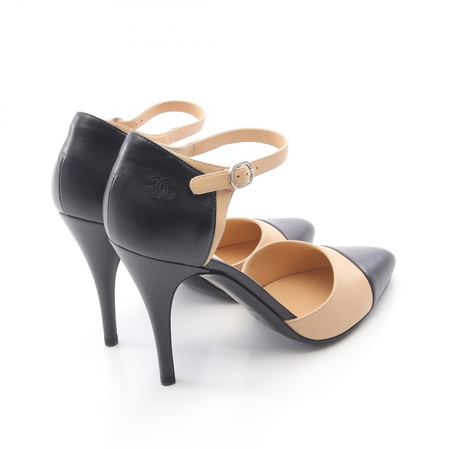 Chanel Coco Mark Leather Pumps