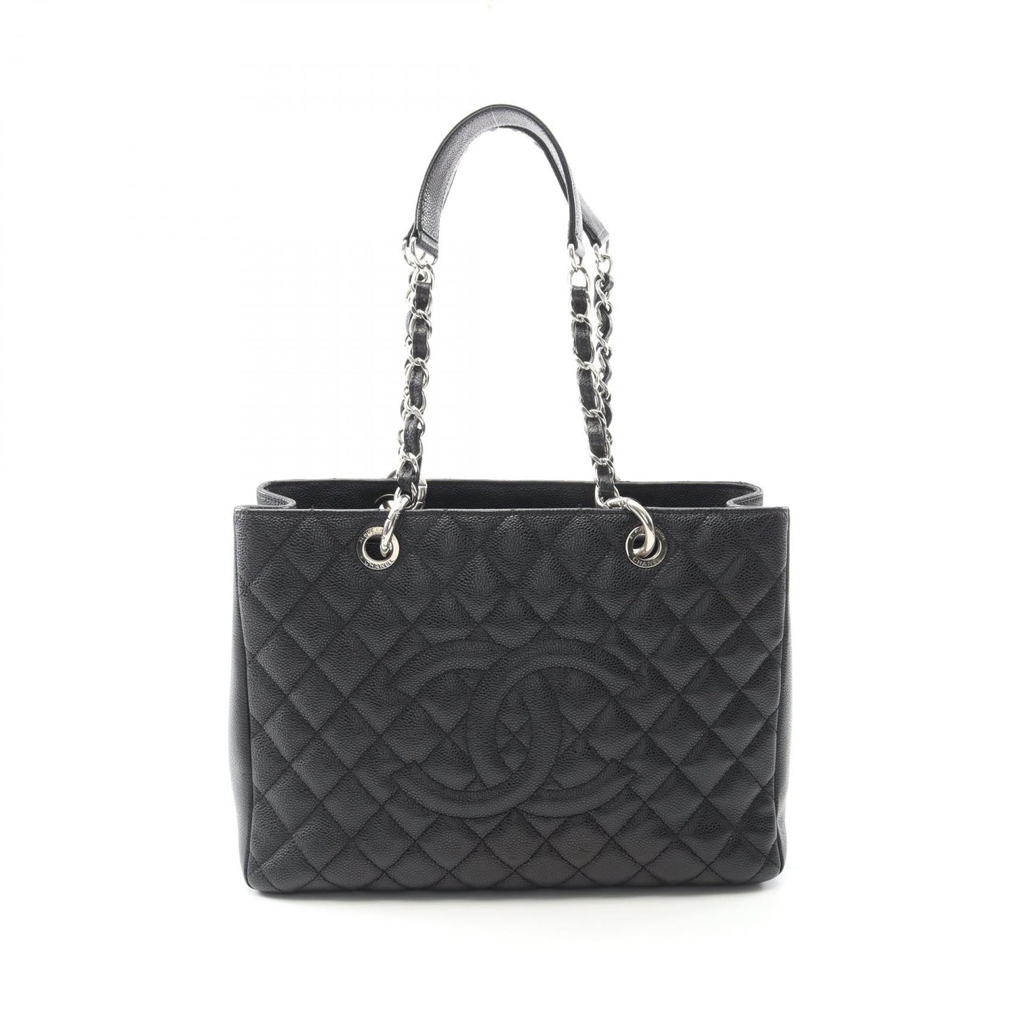 Chanel Matelasse Grand Shopping GST Calf Tote Bag
