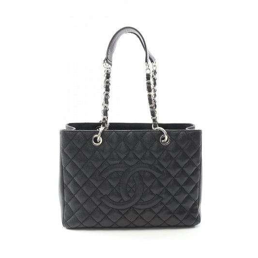 Chanel Matelasse Grand Shopping GST Calf Tote Bag